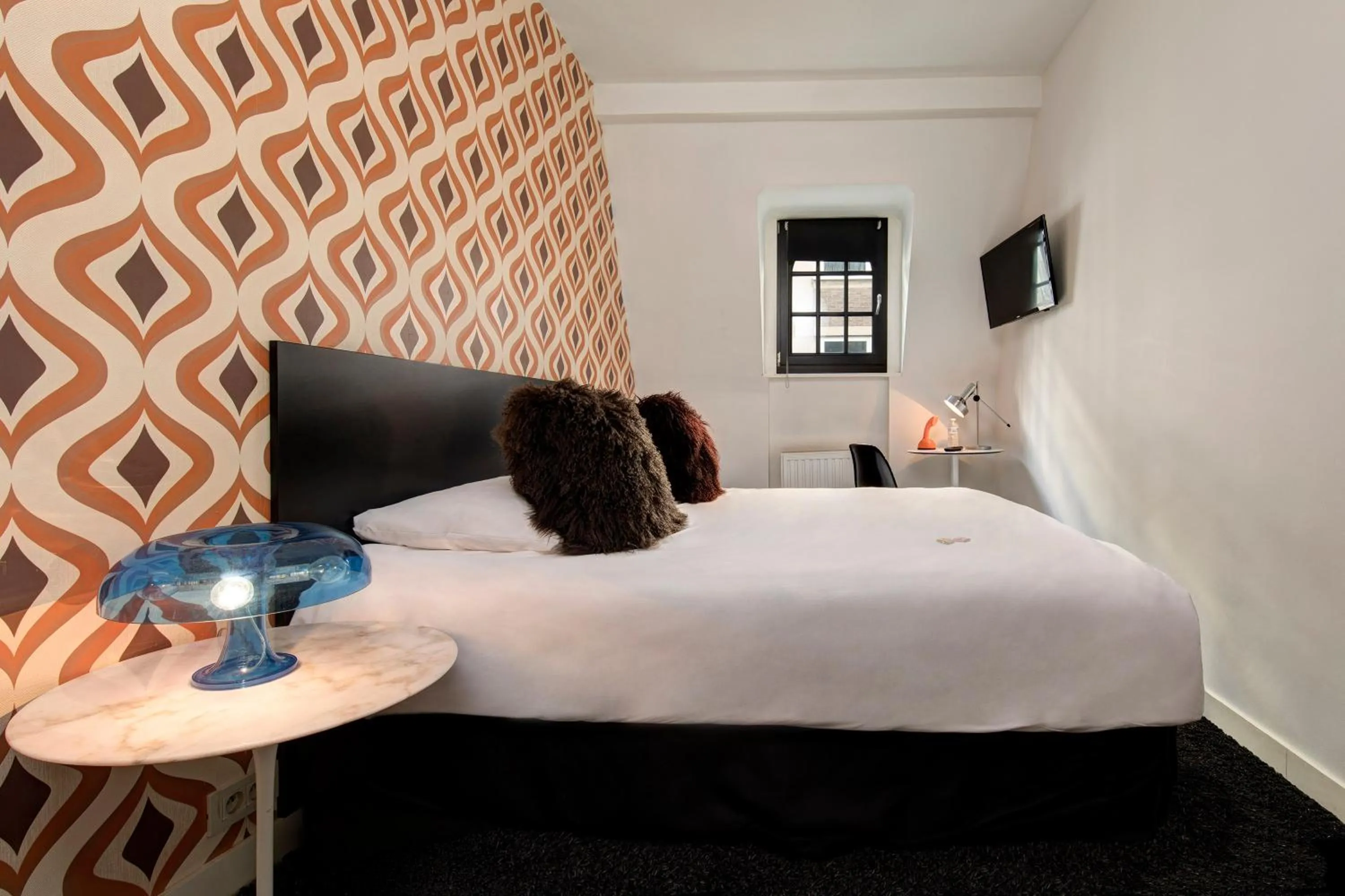 Bedroom, Bed in Vintage Hotel Brussels