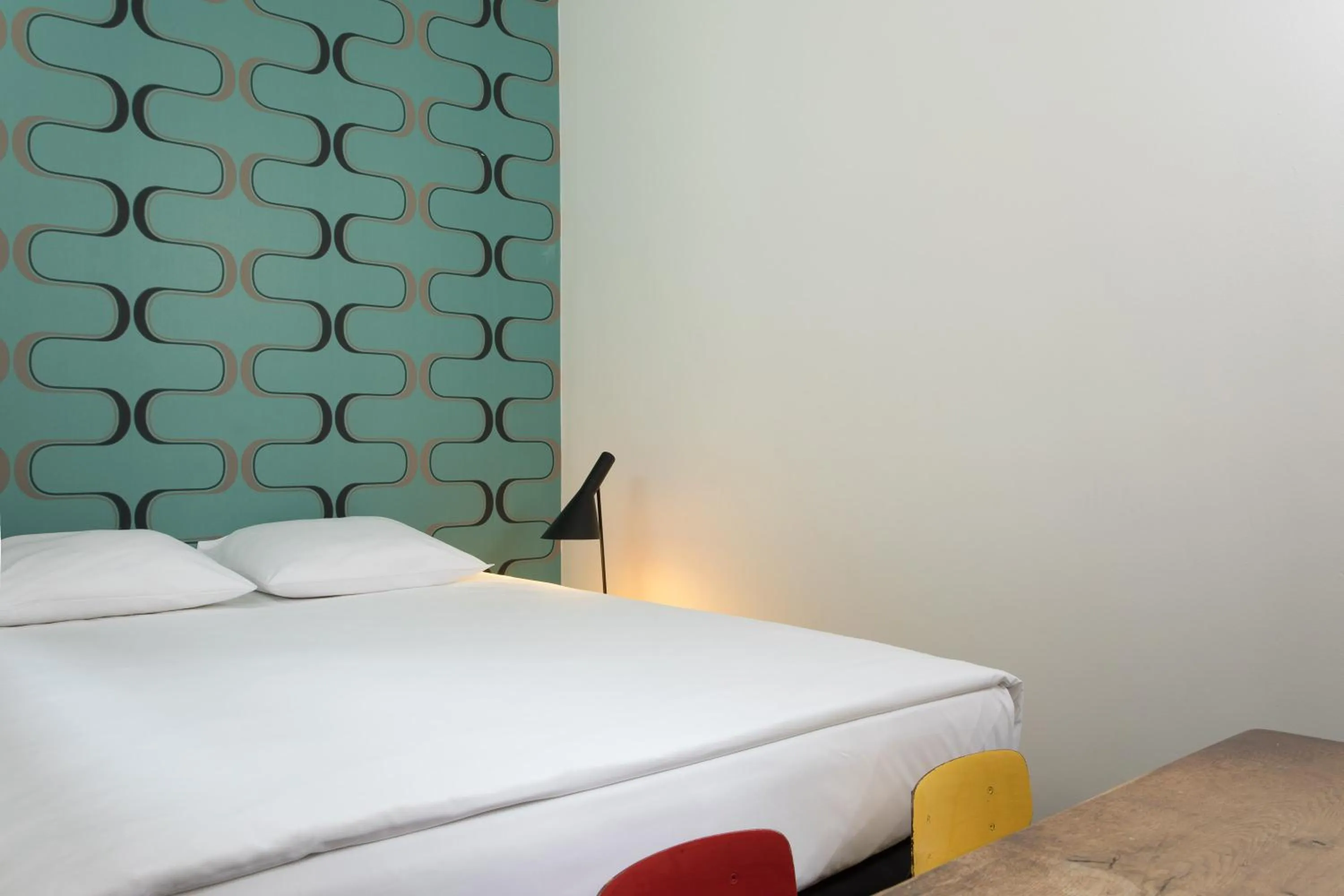 Bed in Vintage Hotel Brussels