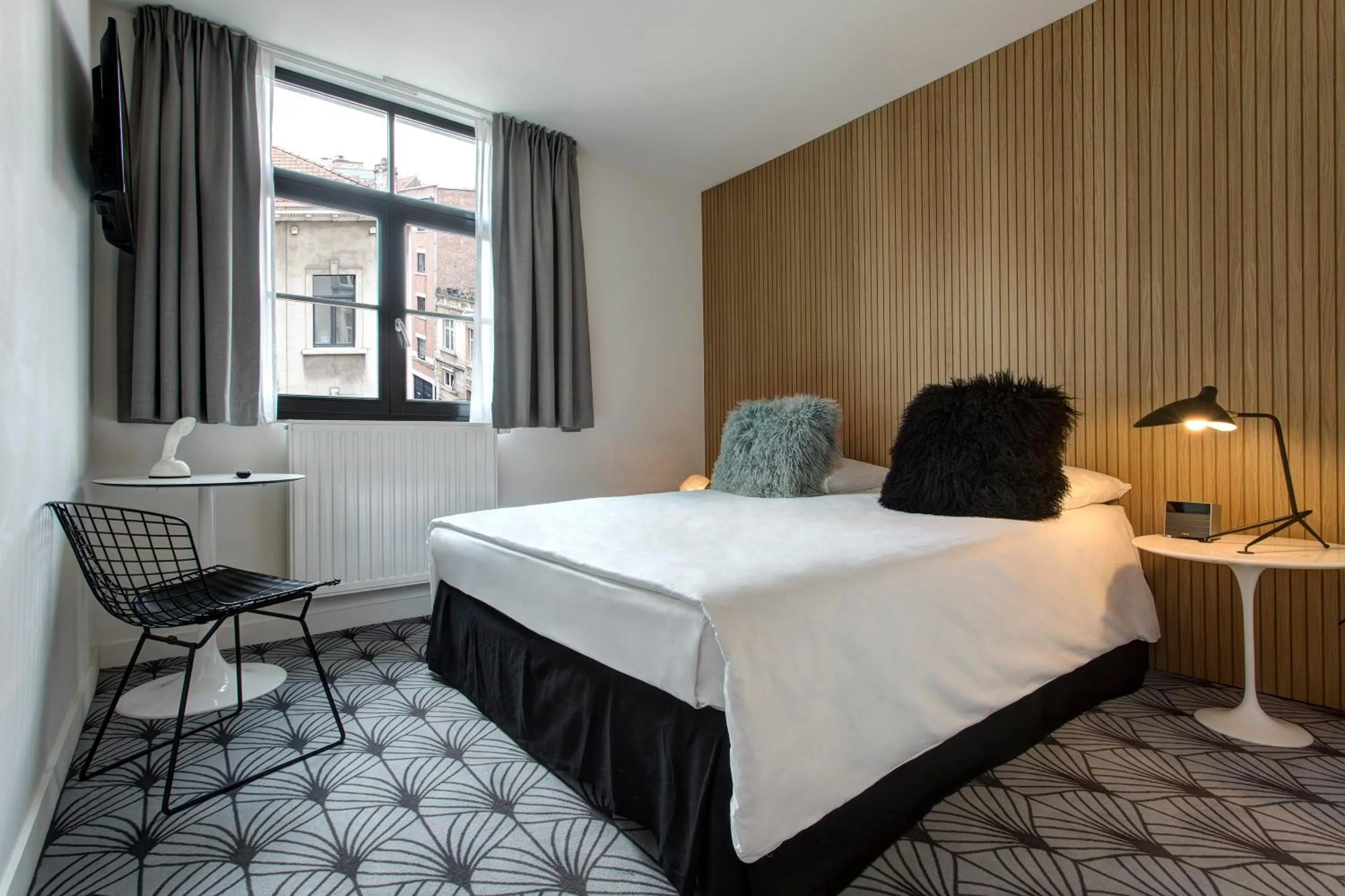 Bedroom, Bed in Vintage Hotel Brussels