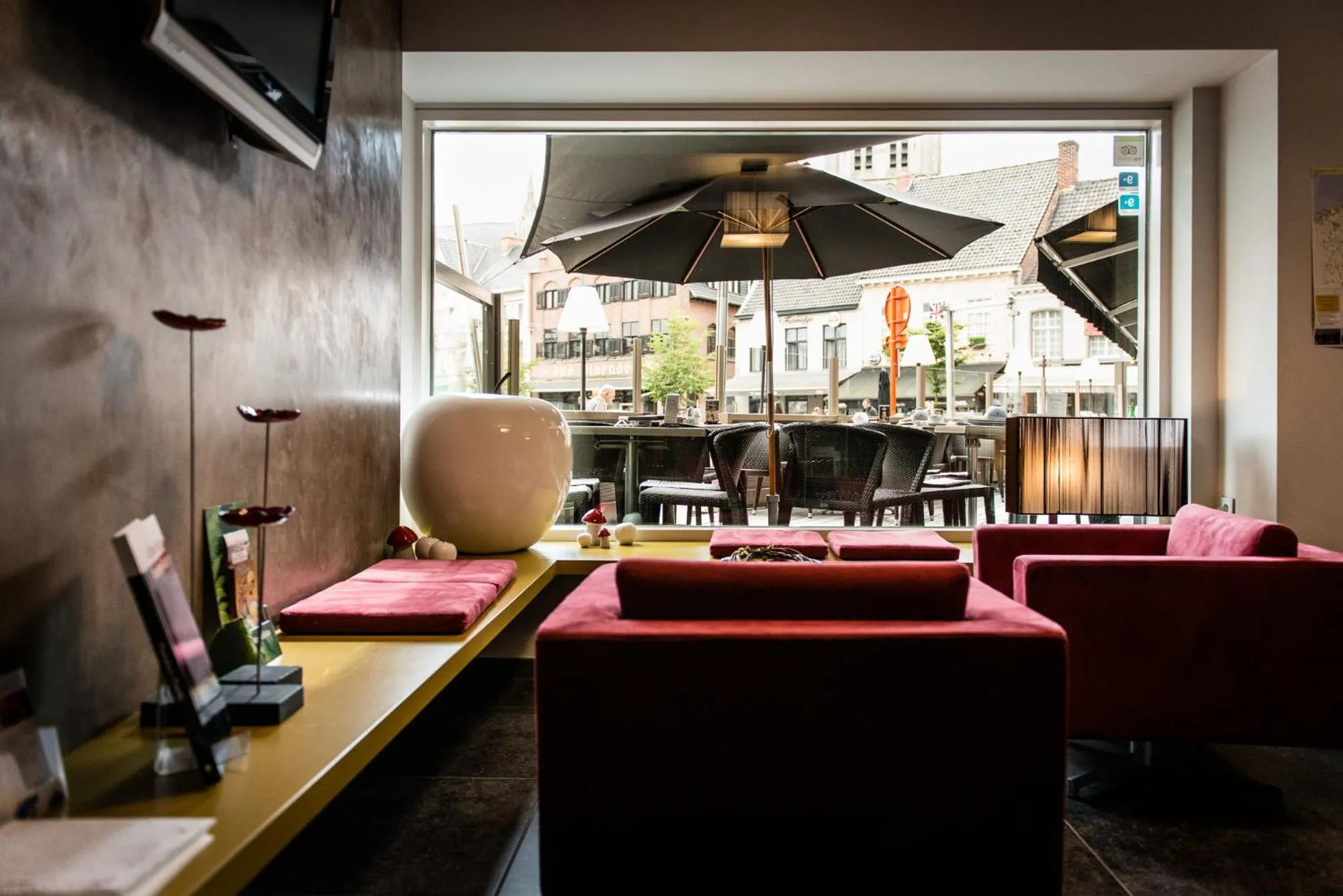 Lobby or reception in Hotel de la Paix