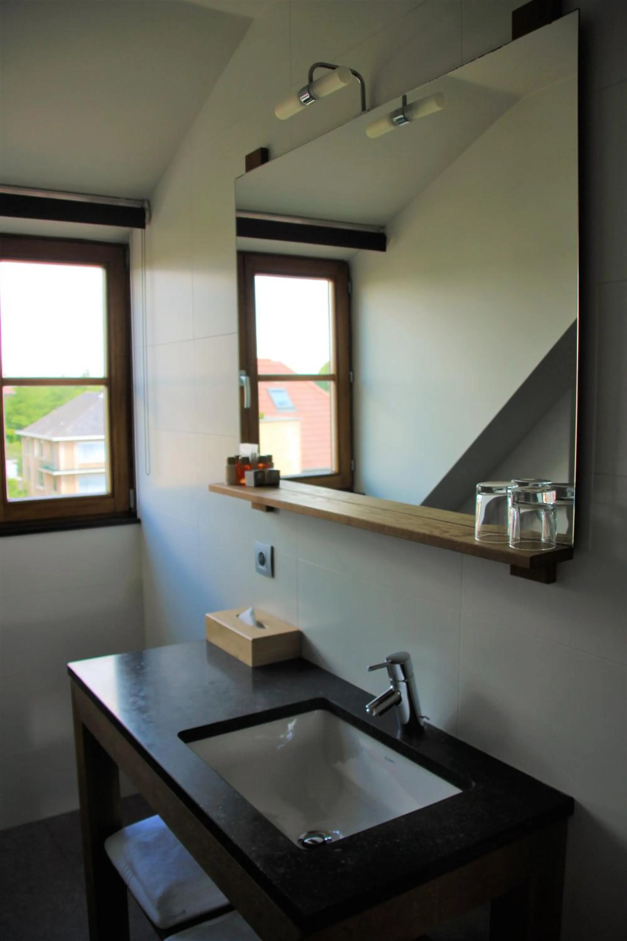 Kitchen or kitchenette in Hostellerie De Biek