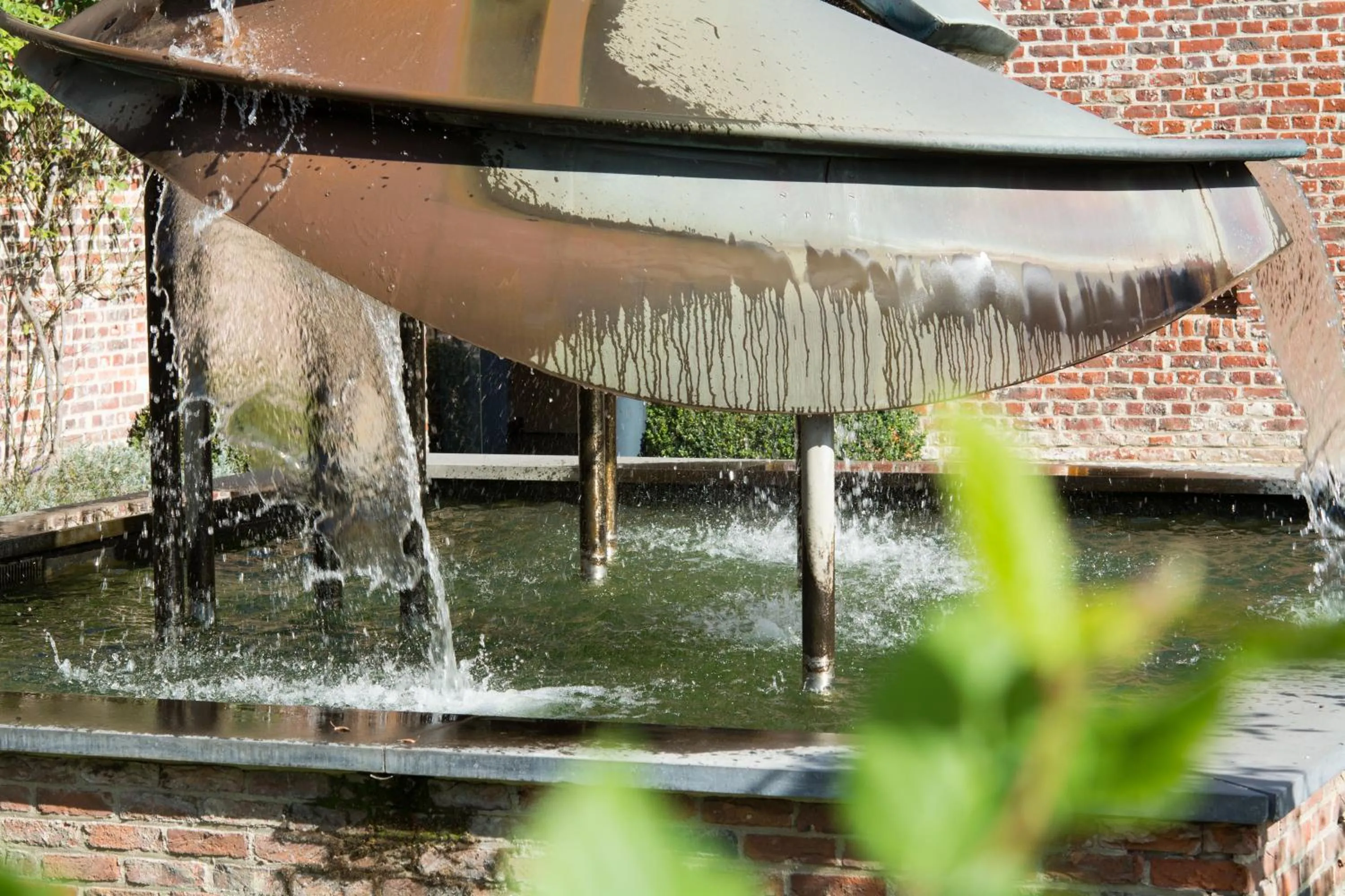 Decorative detail in Hostellerie De Biek