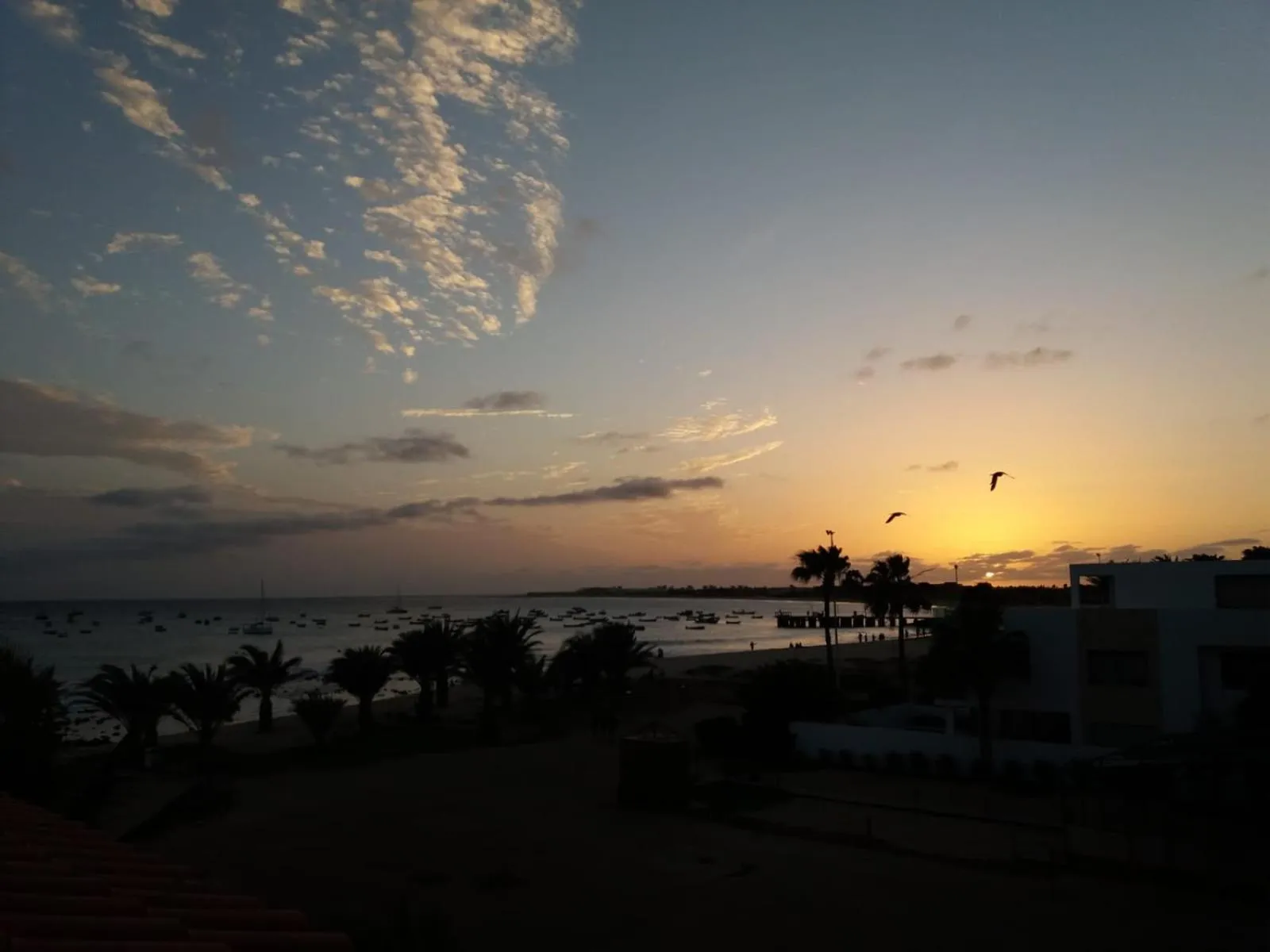 Sunset in Porto Antigo Holidays