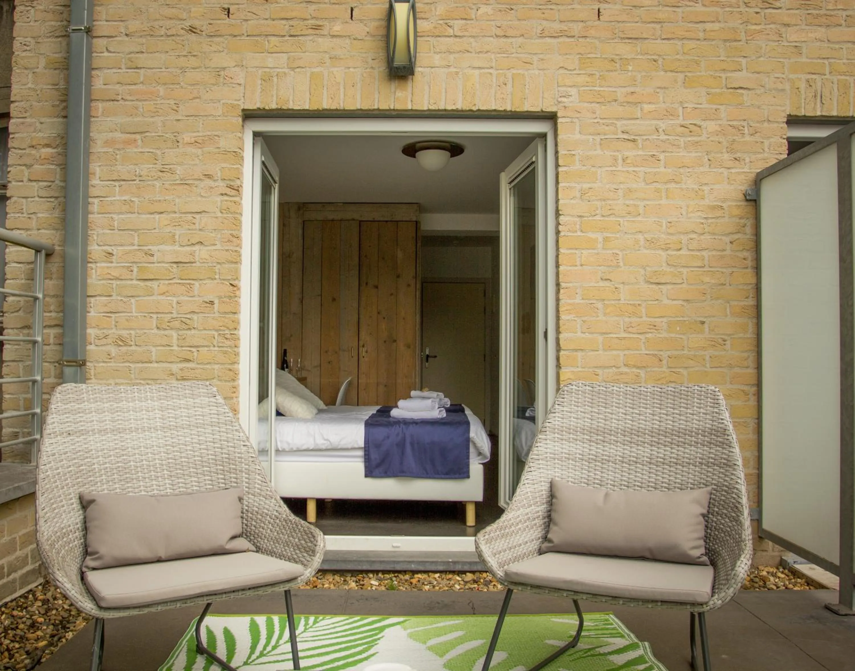 Balcony/Terrace in Hotel Aan Zee