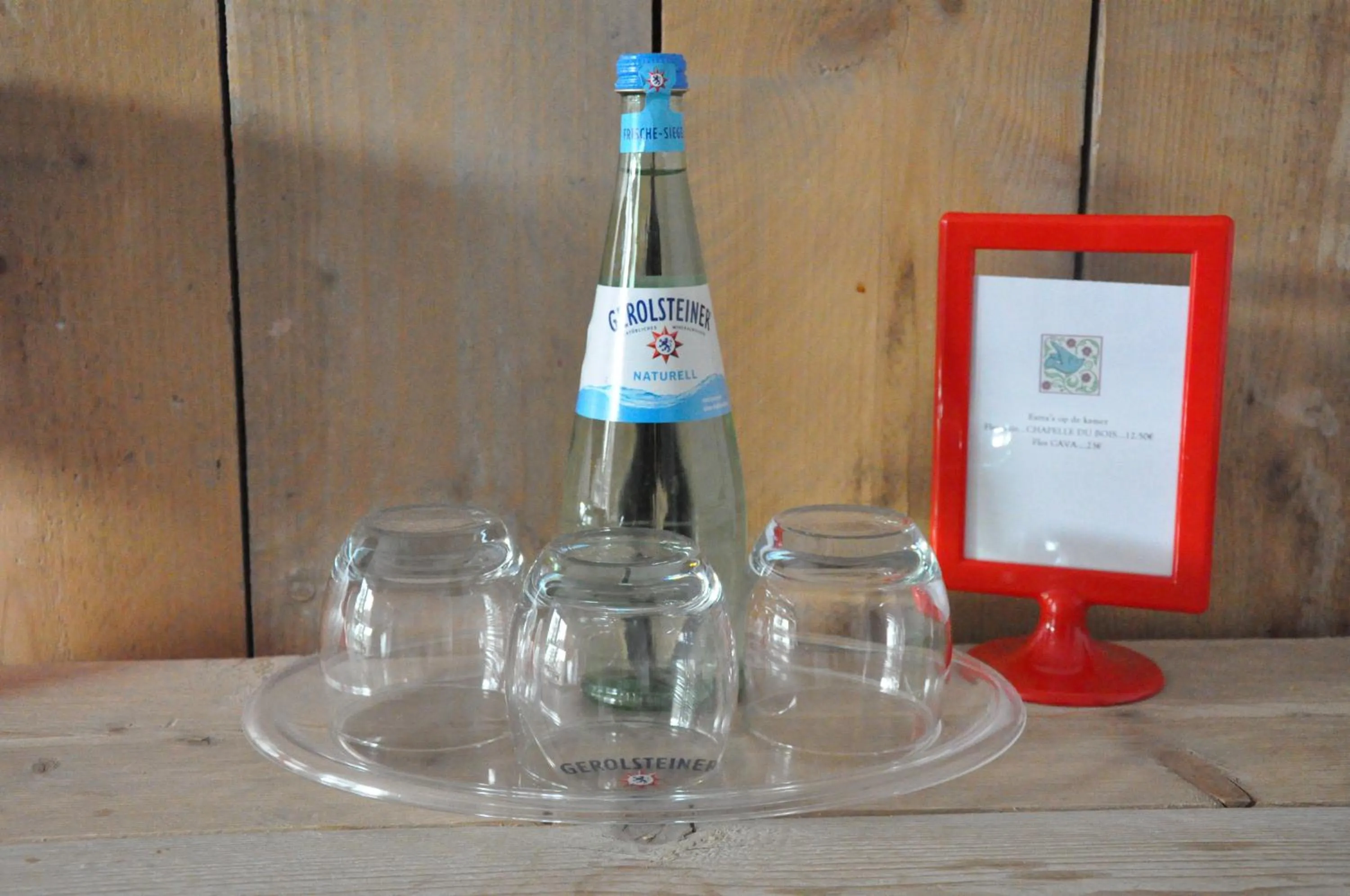 Drinks in Hotel Aan Zee