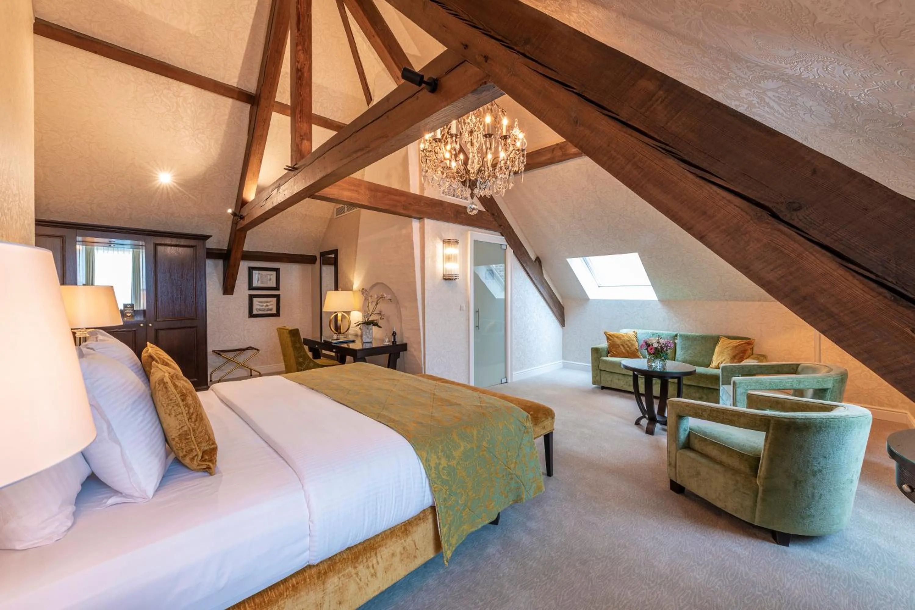 Bed in Grand Hotel Casselbergh