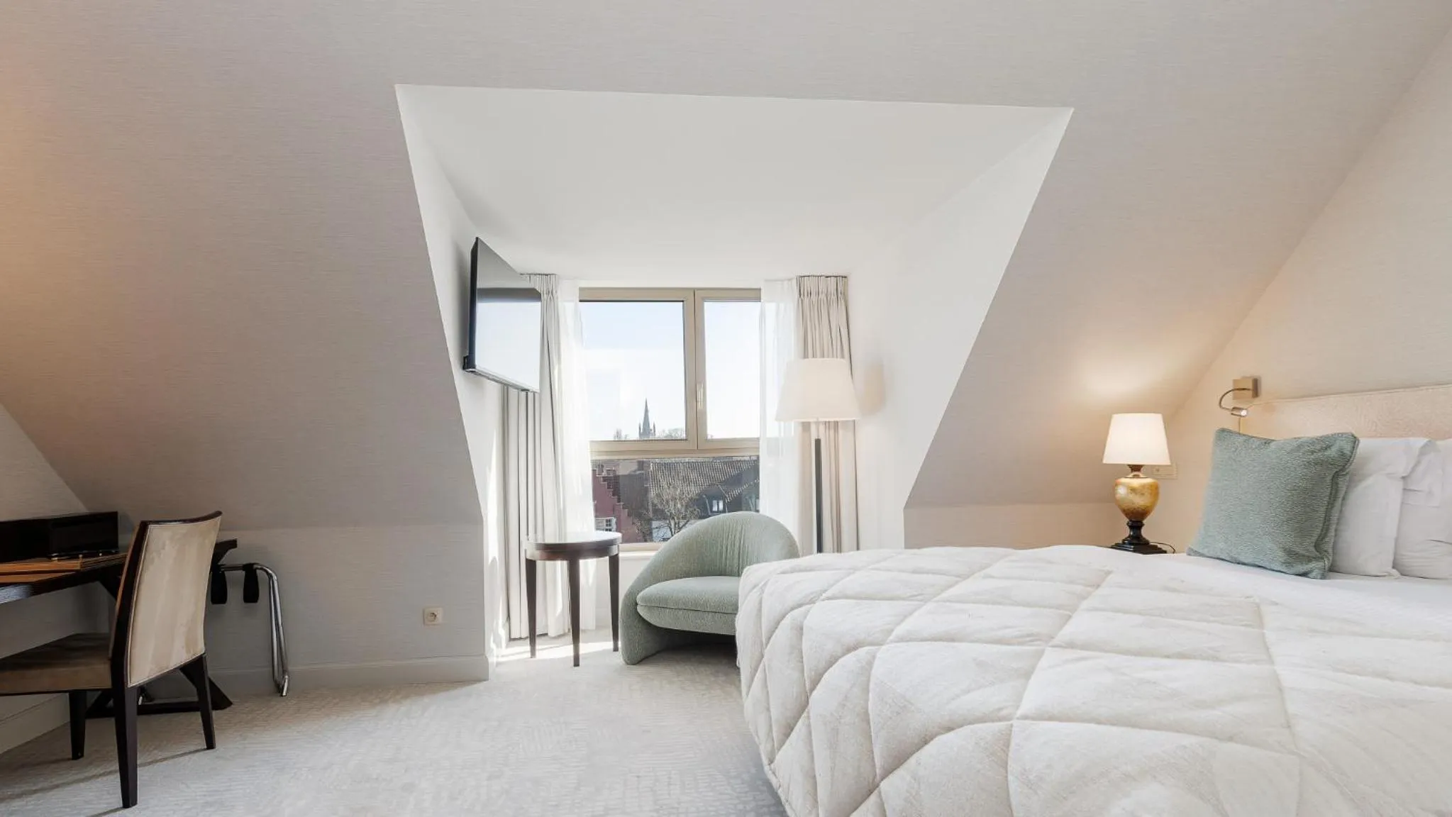 Bed in Grand Hotel Casselbergh