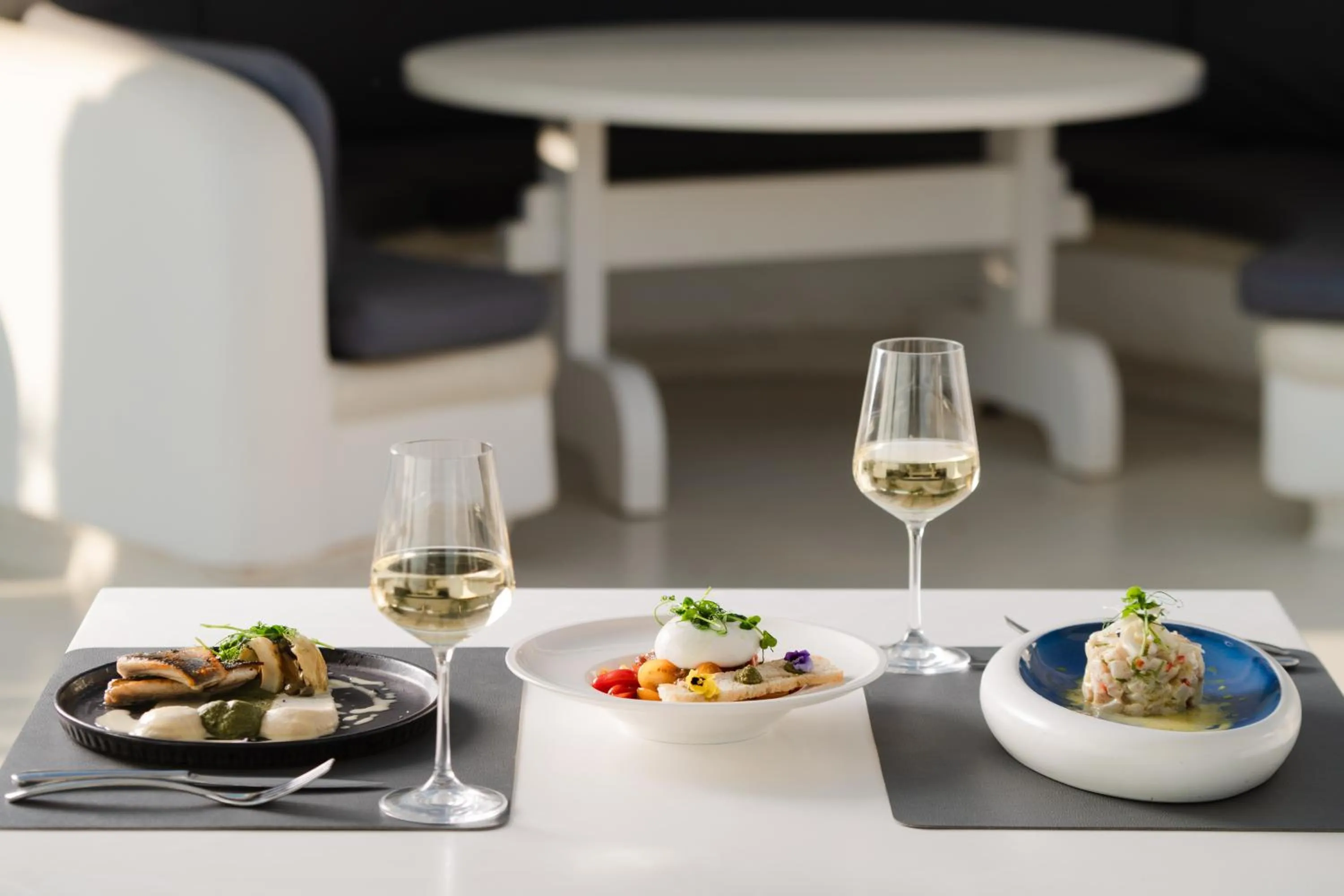 Restaurant/places to eat in White Dunes Luxury Boutique Hotel