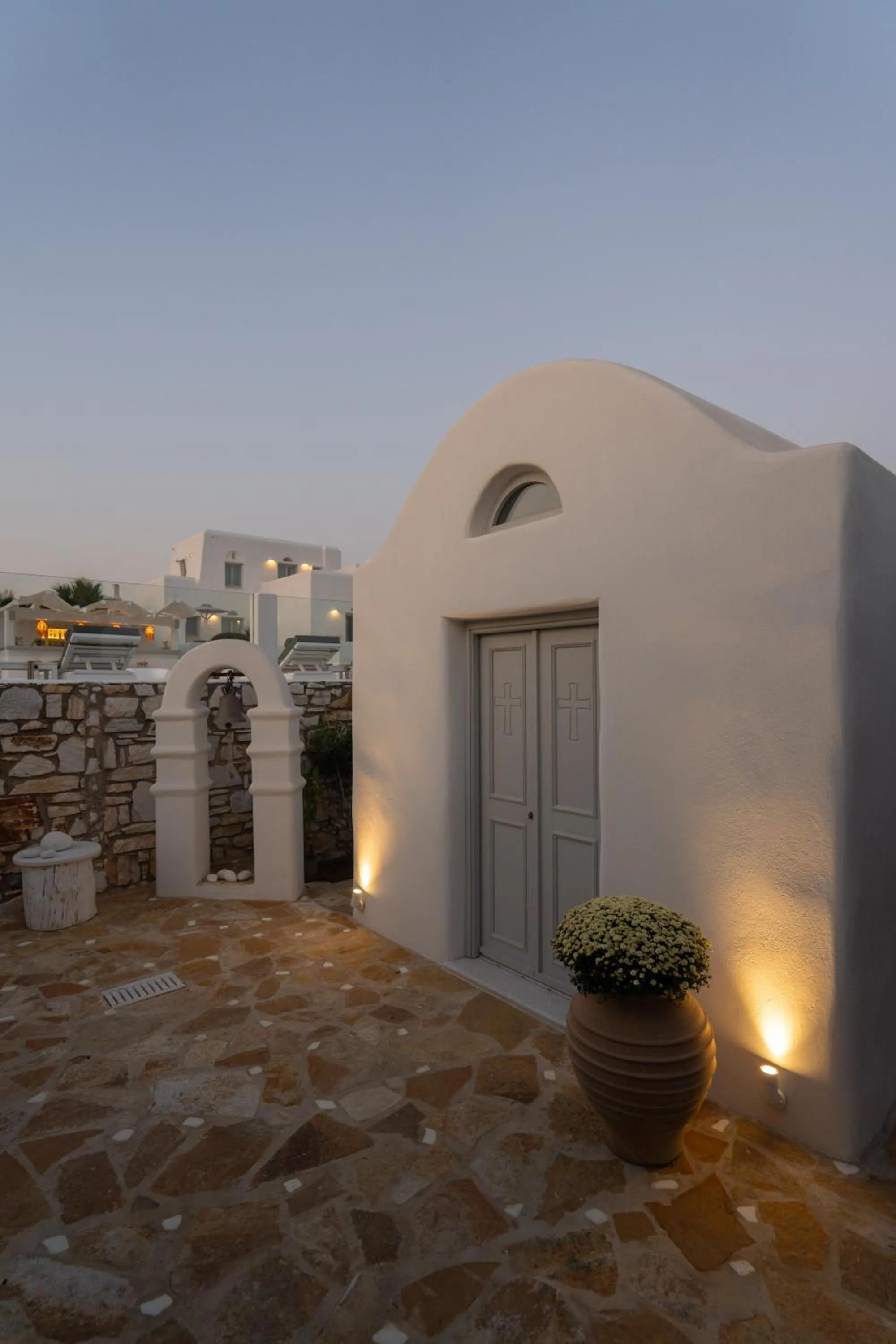 Property building in White Dunes Luxury Boutique Hotel