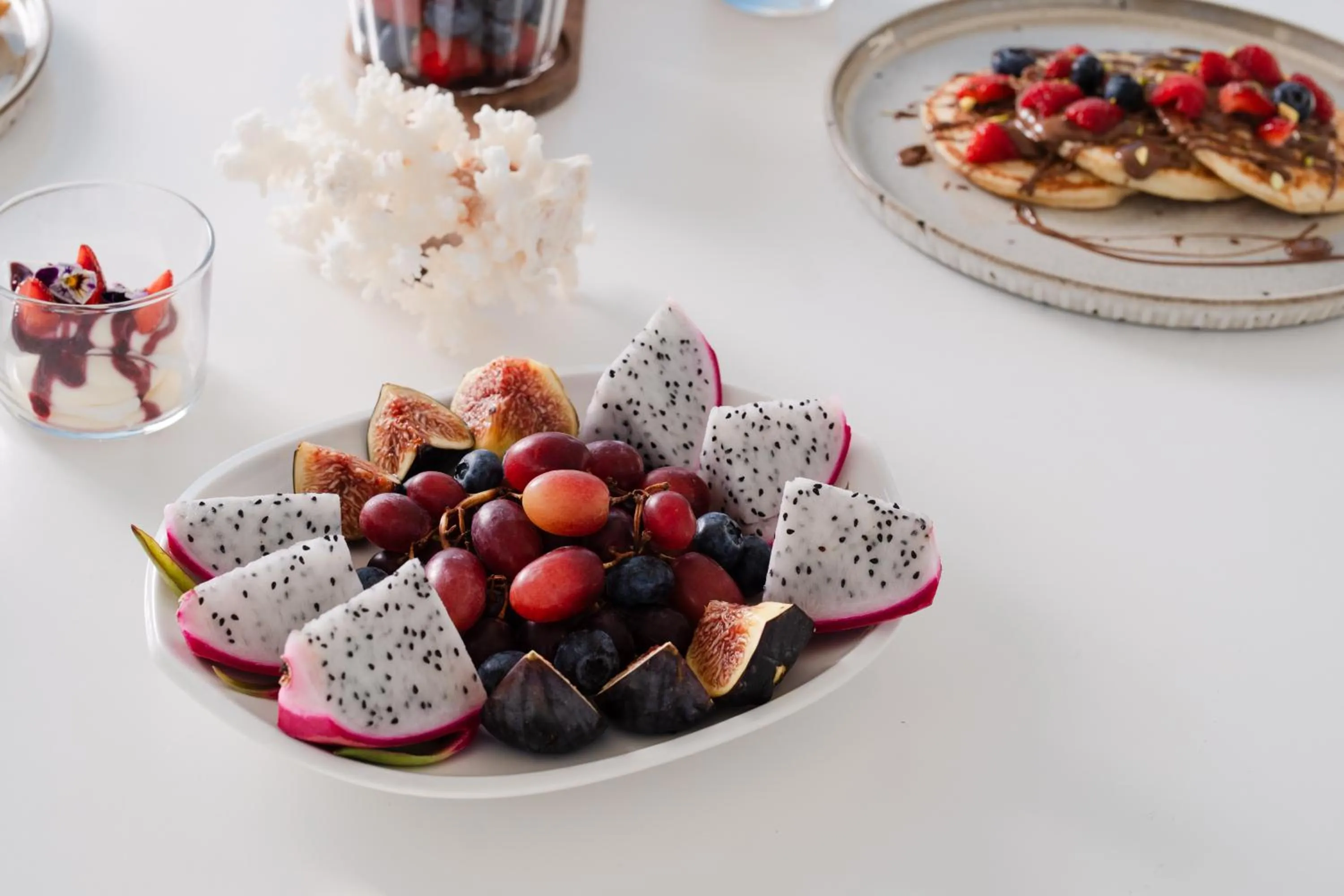 Breakfast in White Dunes Luxury Boutique Hotel