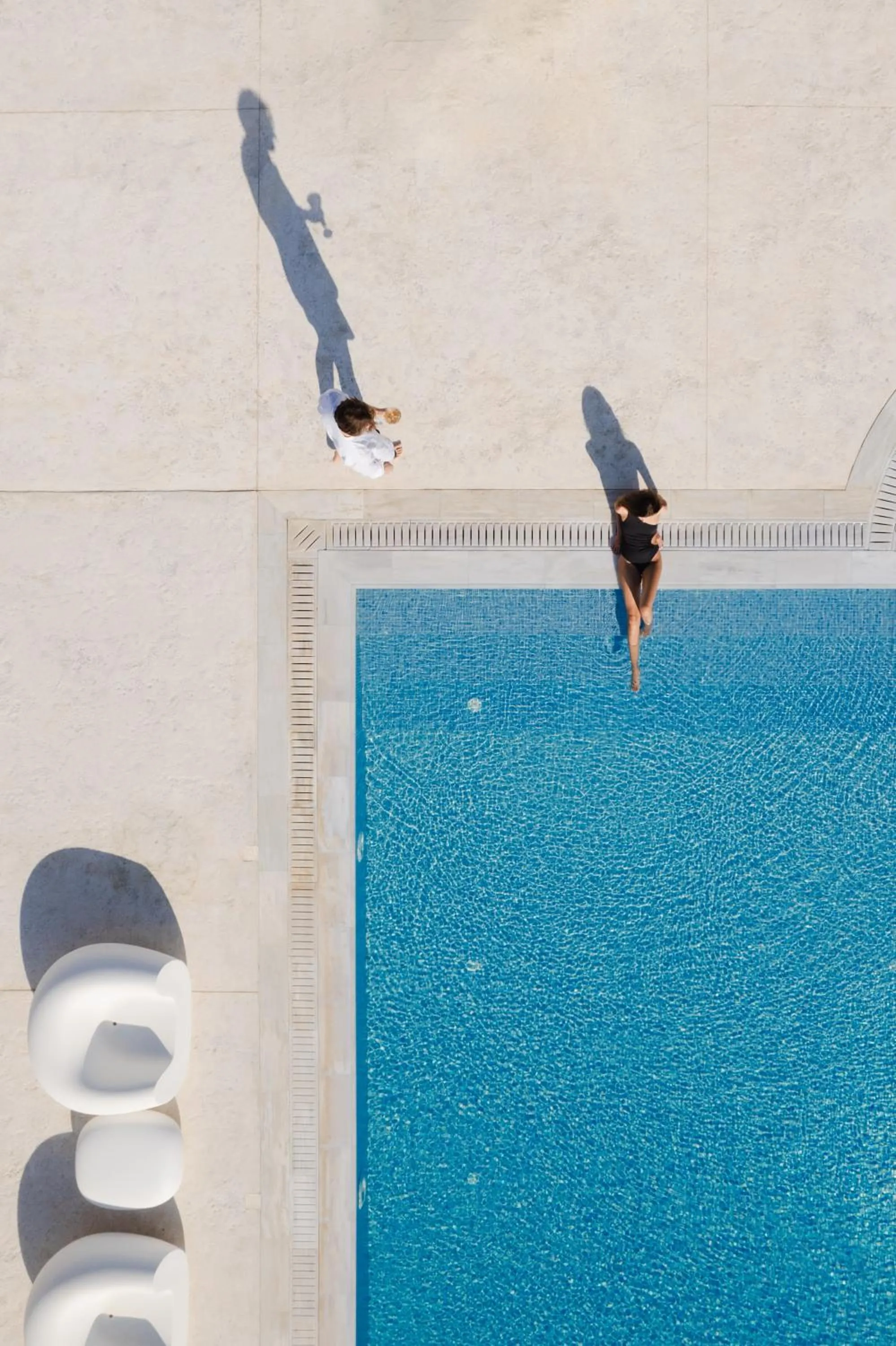 Swimming pool in White Dunes Luxury Boutique Hotel