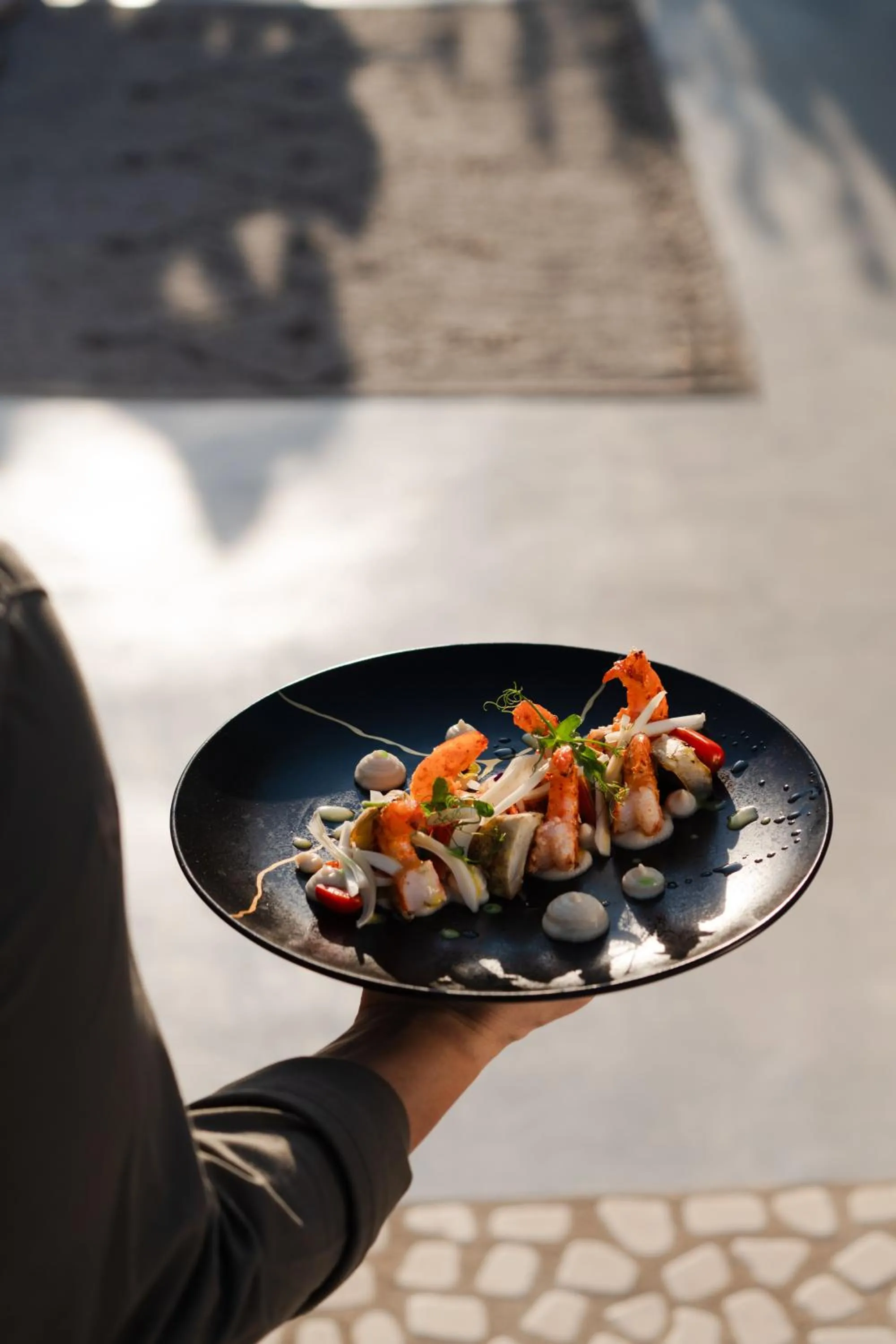 Restaurant/places to eat in White Dunes Luxury Boutique Hotel