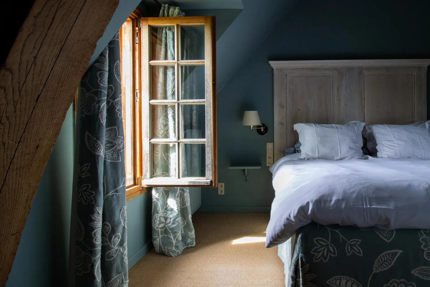 Bed in B&B Kasteelhoeve de Kerckhem