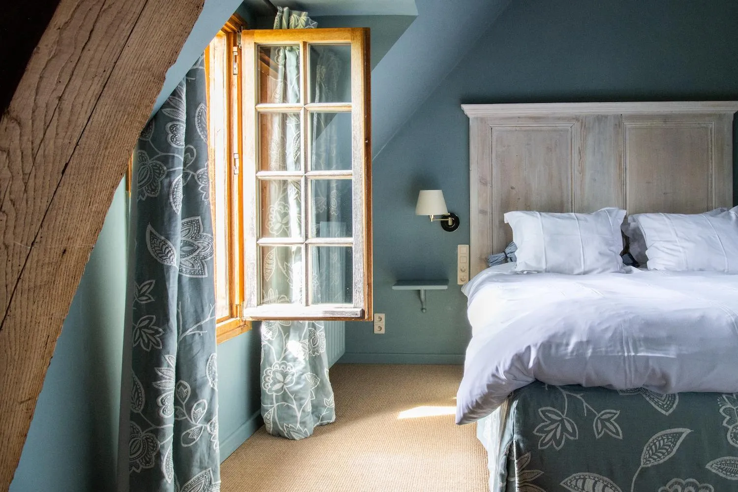 Bed in B&B Kasteelhoeve de Kerckhem