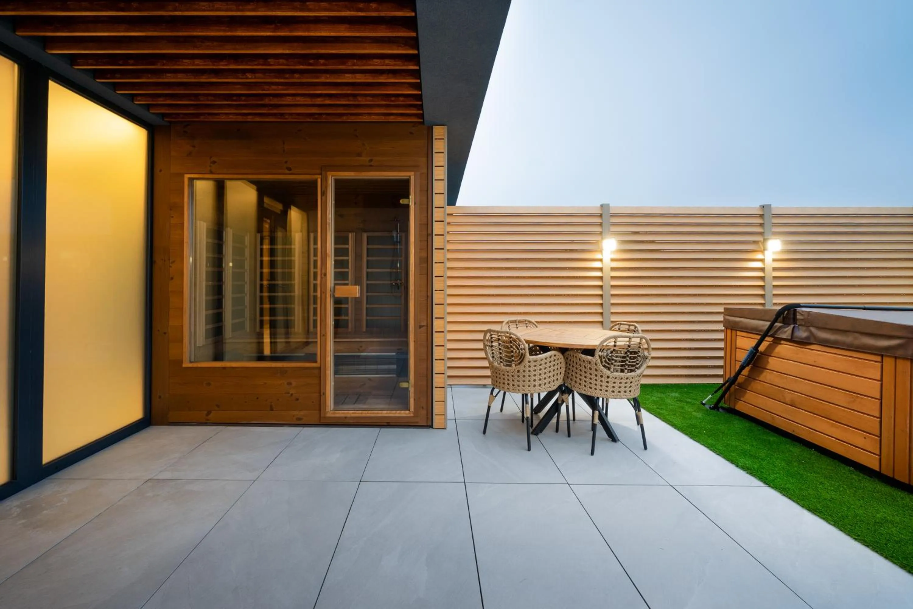 Sauna in Onyx Luxury