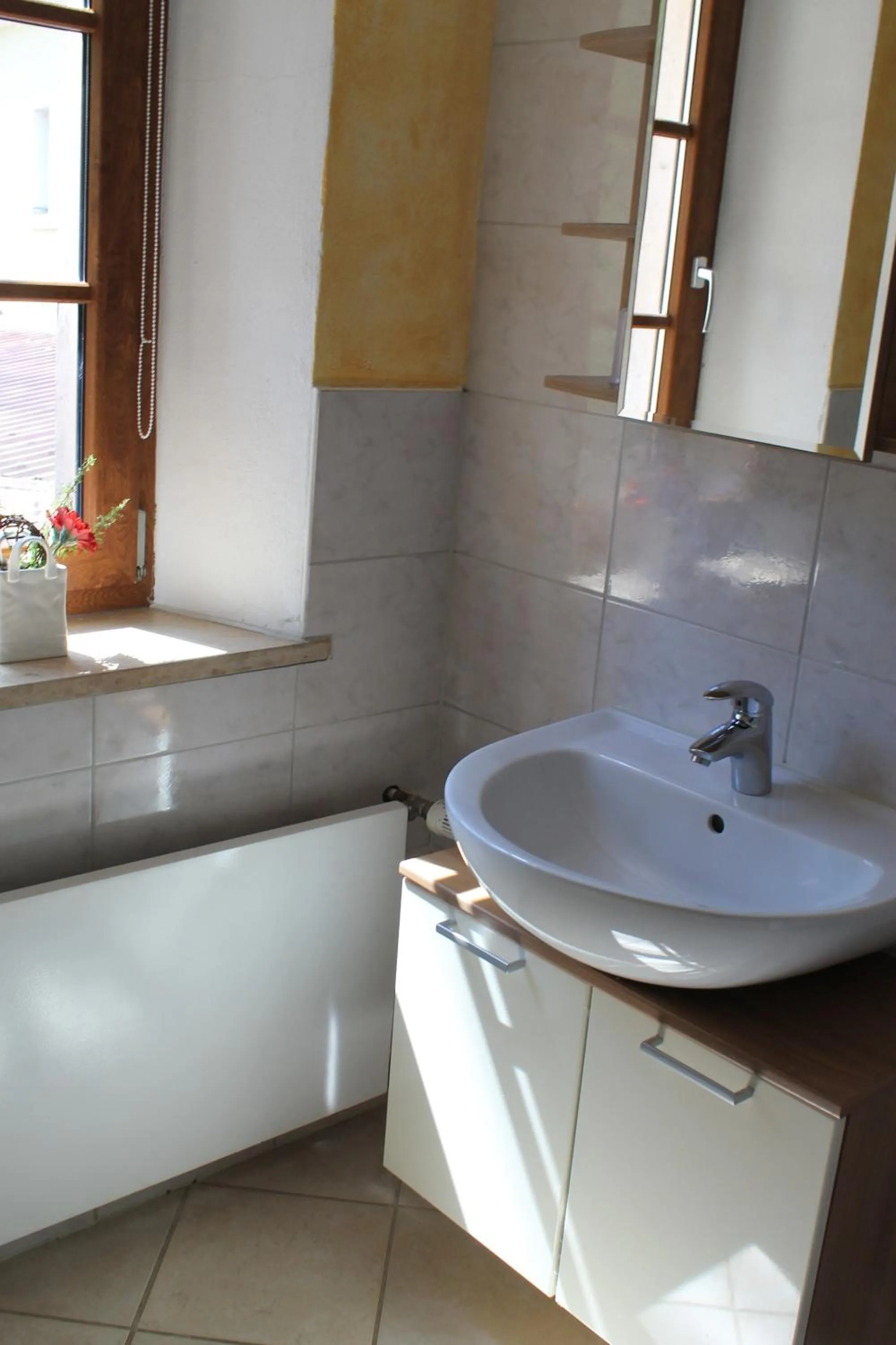 Bathroom in Landhotel Kahrmühle