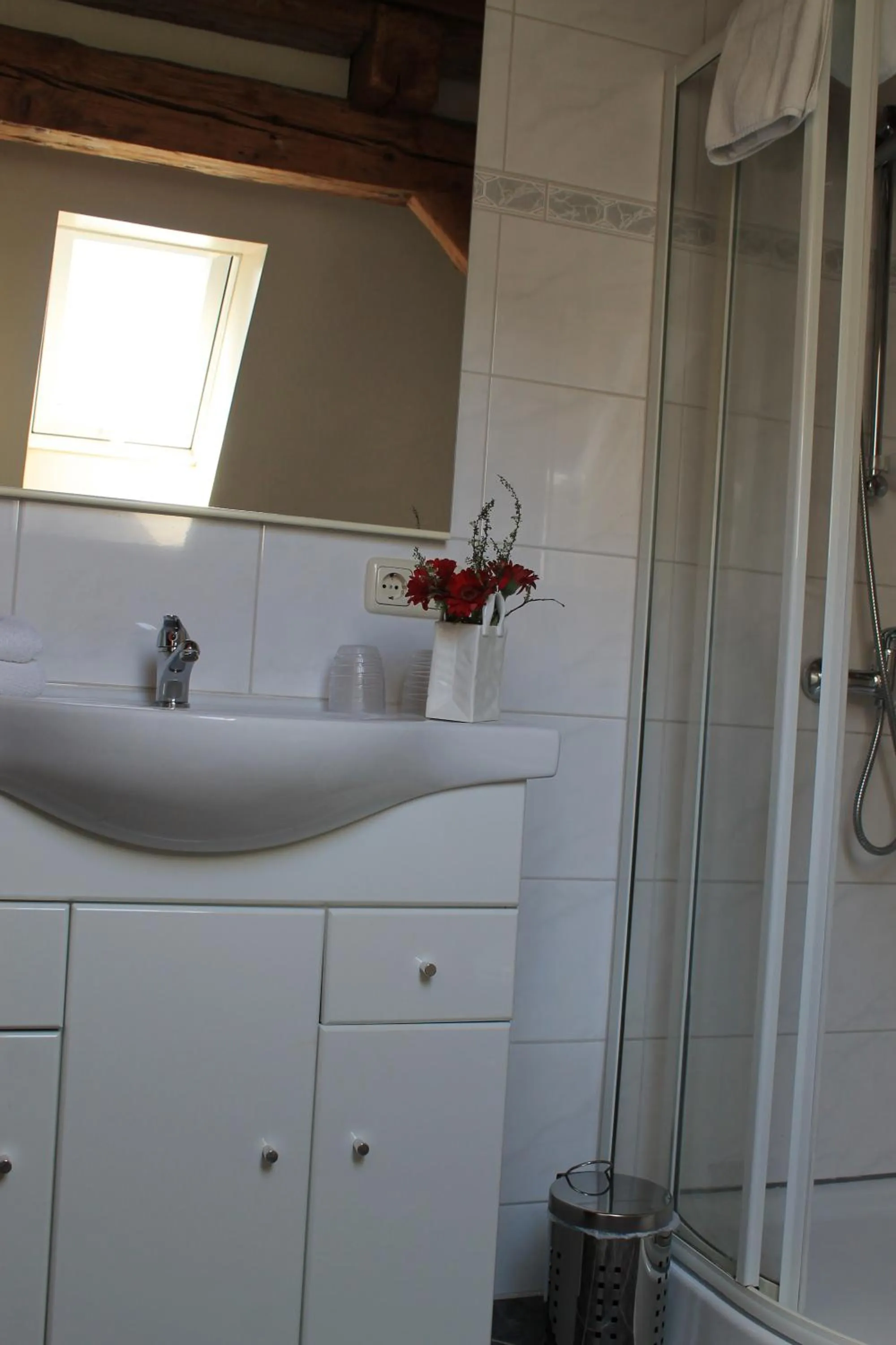 Bathroom in Landhotel Kahrmühle