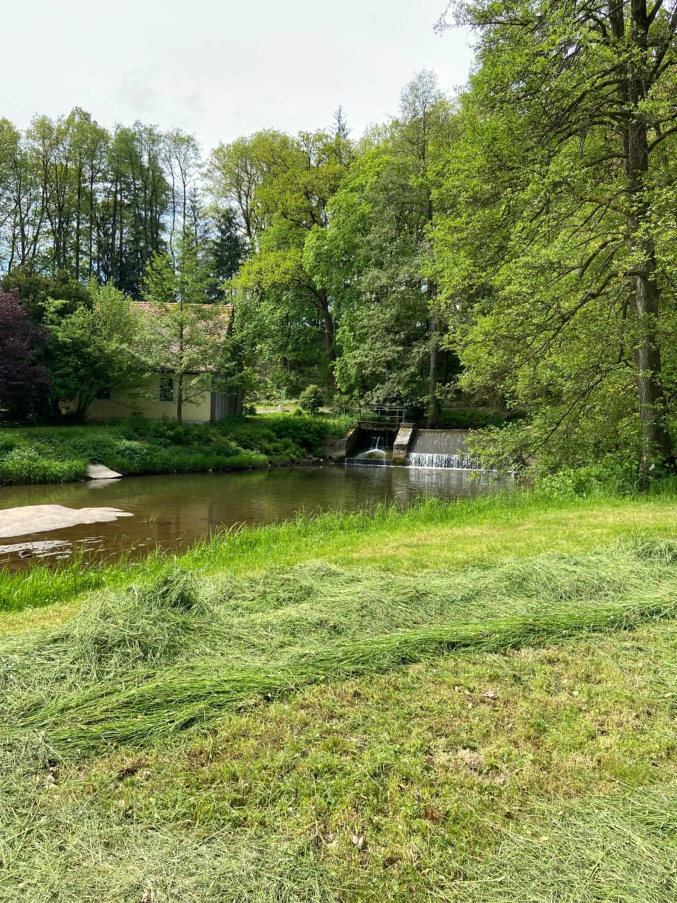 River view in Landhotel Kahrmühle