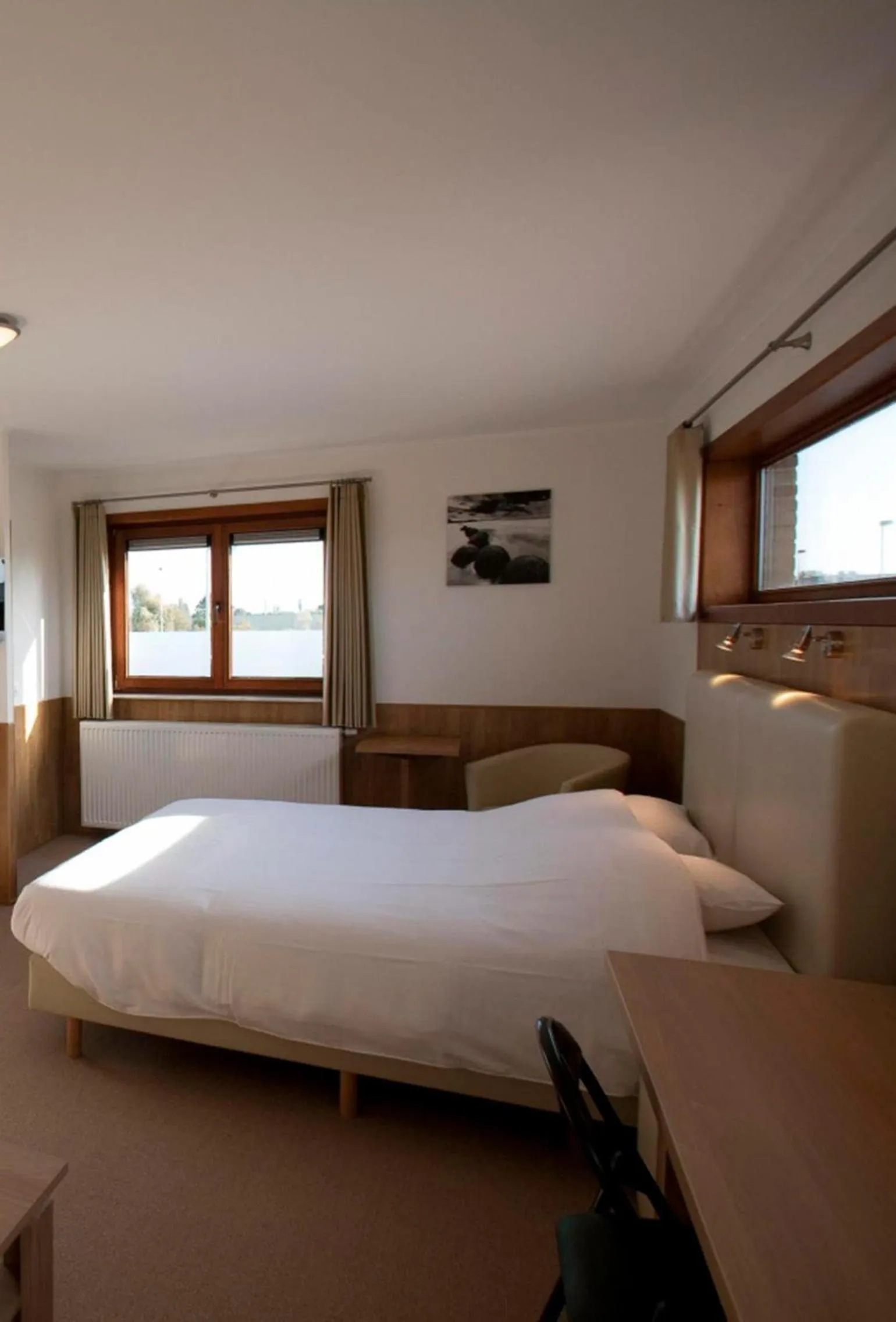 Bed in Hotel Chamdor