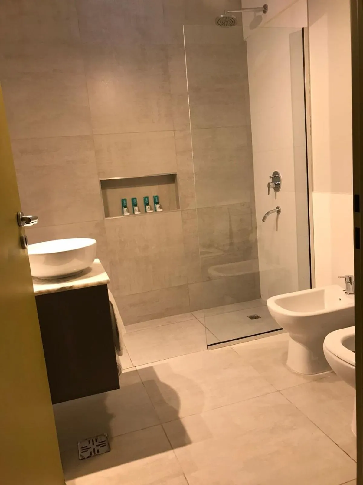 Shower in Estepa Hotel