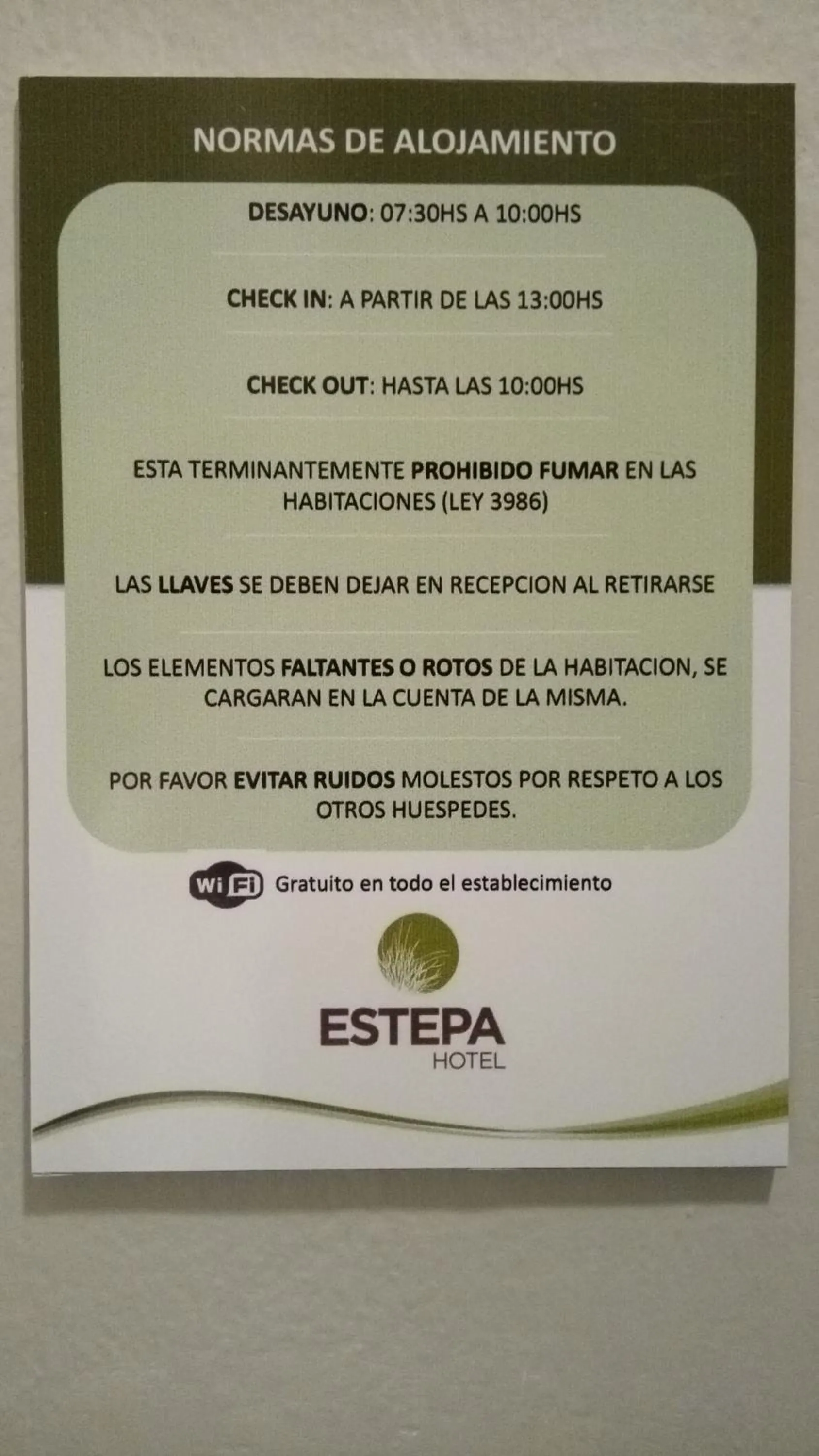 Decorative detail in Estepa Hotel