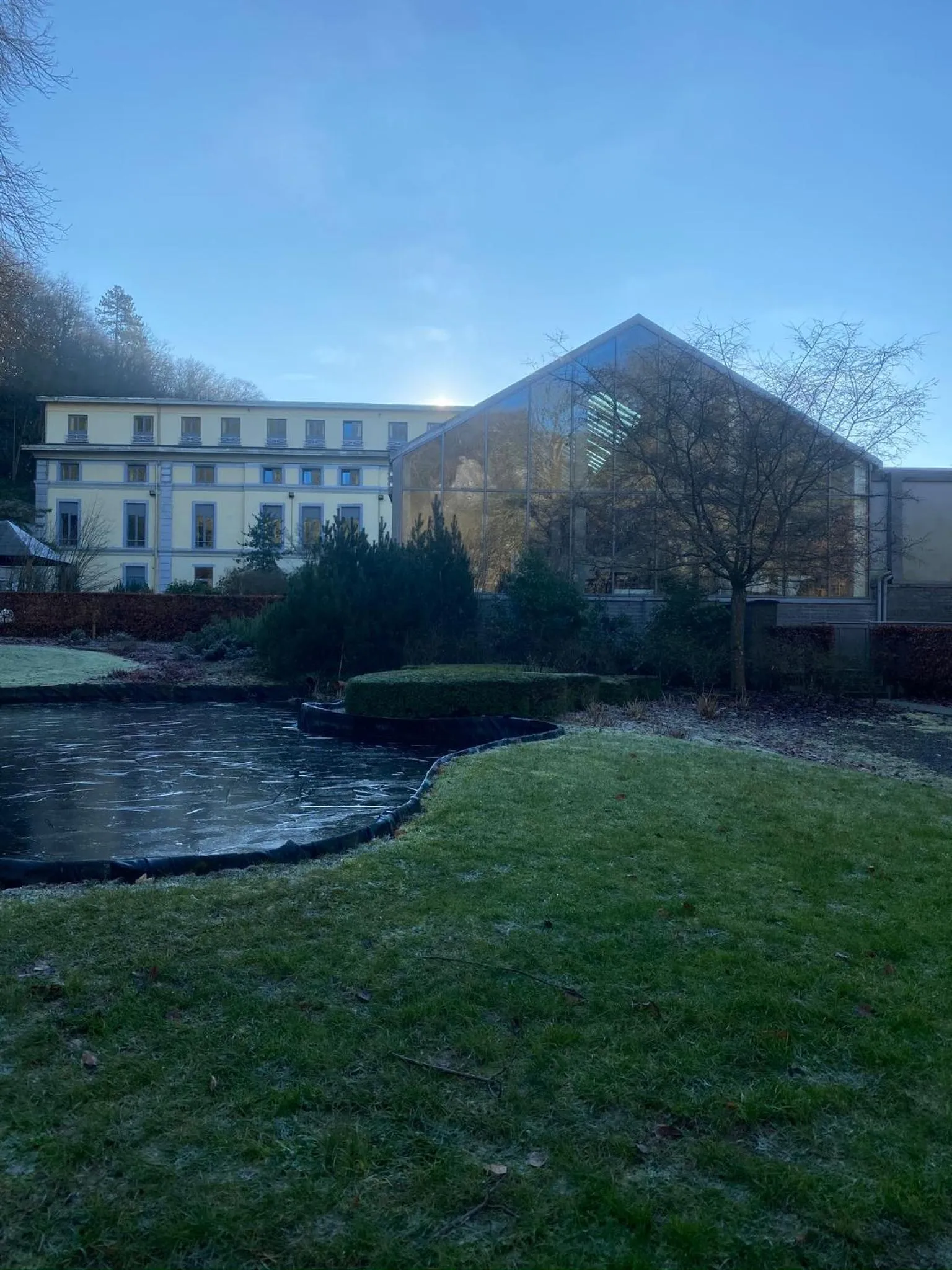 Garden in Castel de Pont-a-Lesse