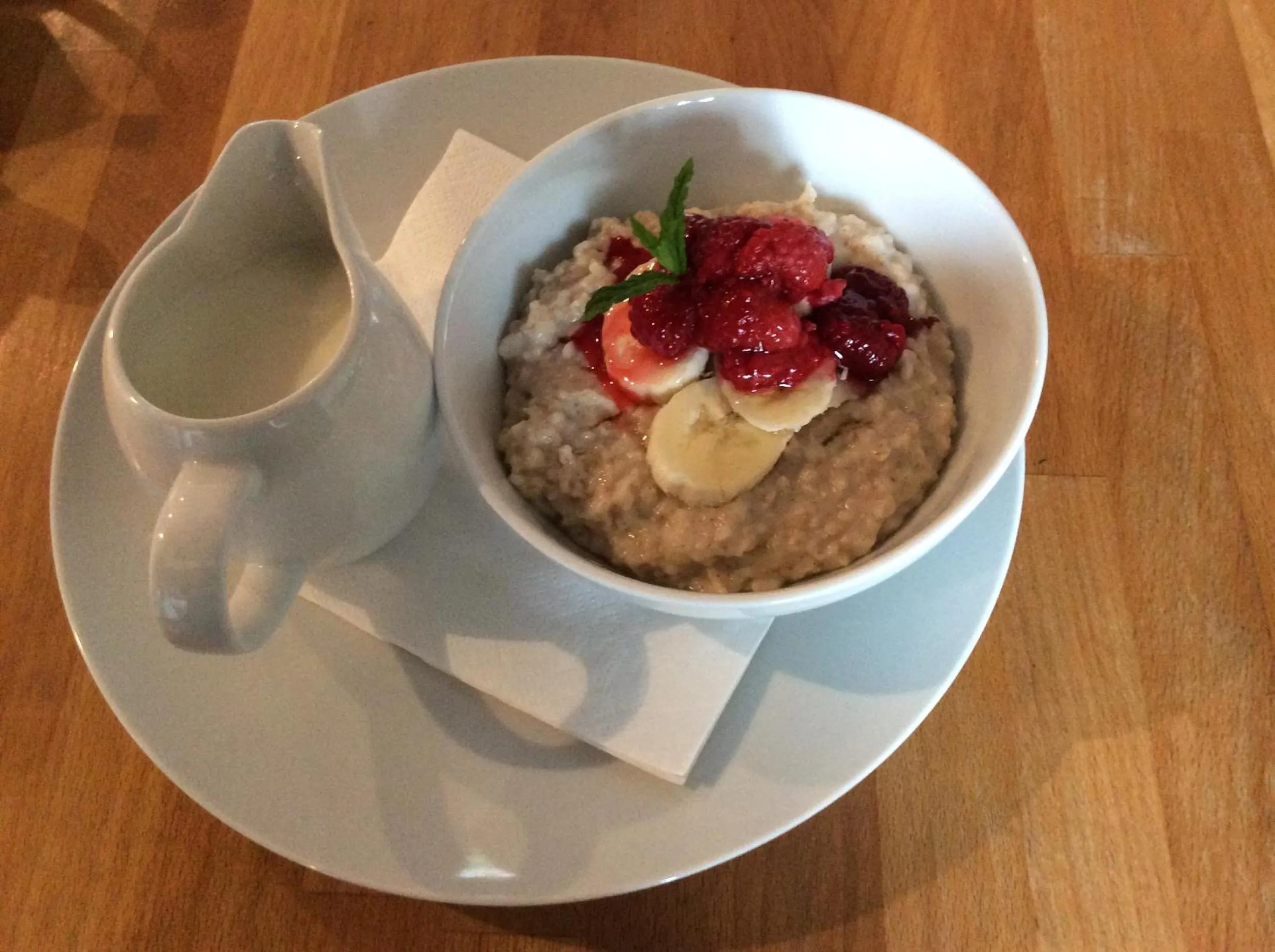 Breakfast in Aberllynfi Riverside Guest House