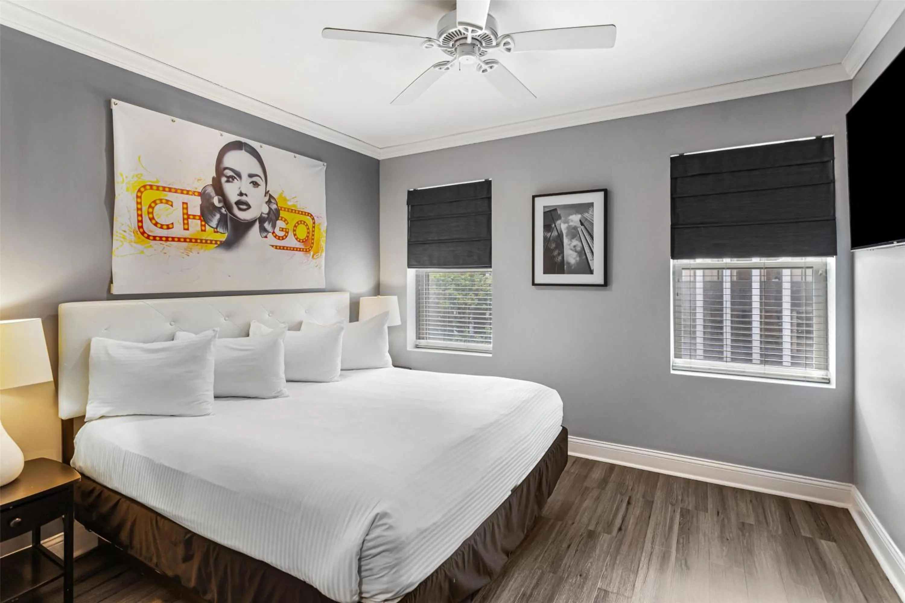 Bedroom, Bed in Hotel Chicago West Loop, SureStay Collection by Best Western