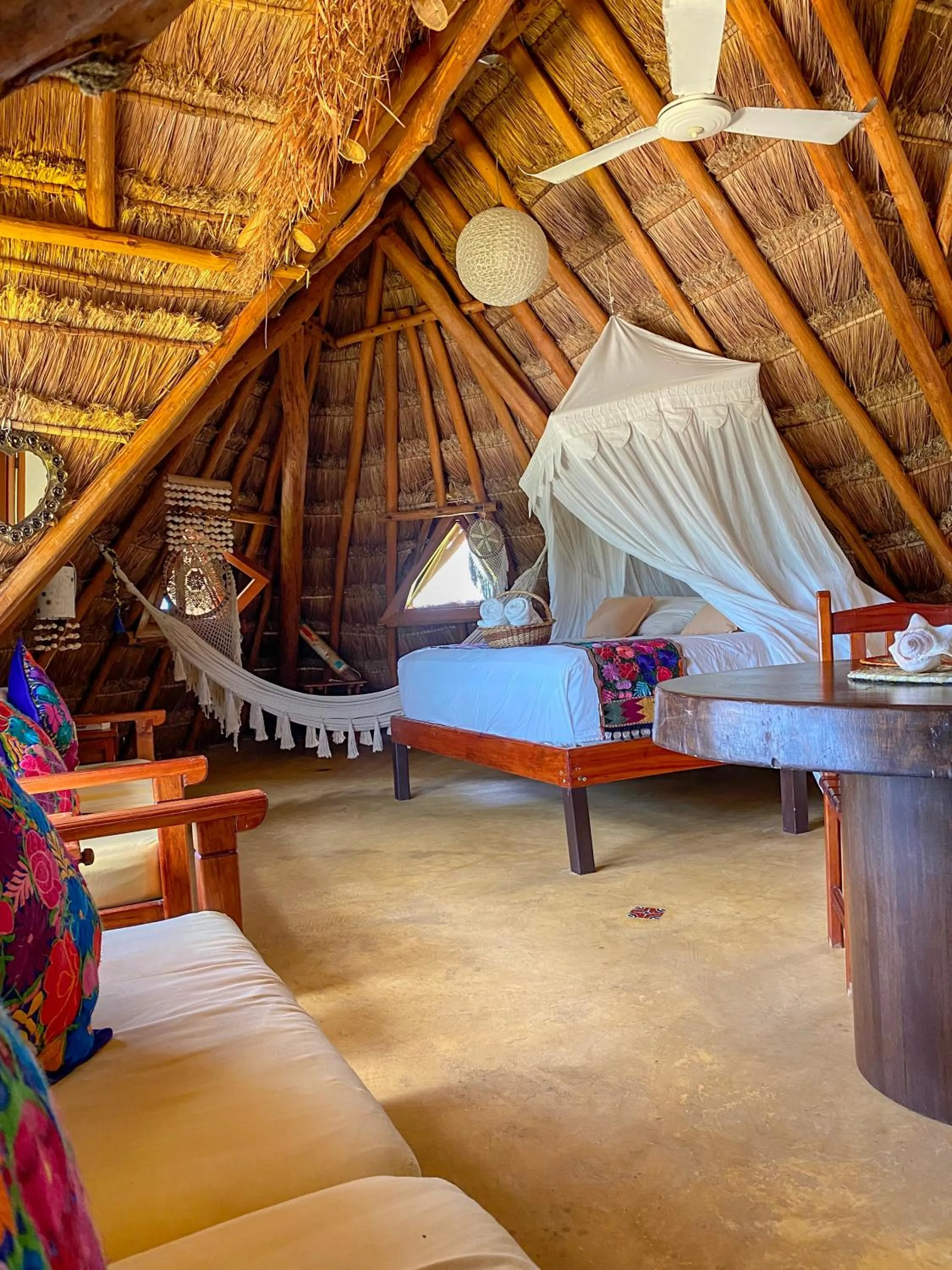 Bed in Casa Luz Beach Front Holbox