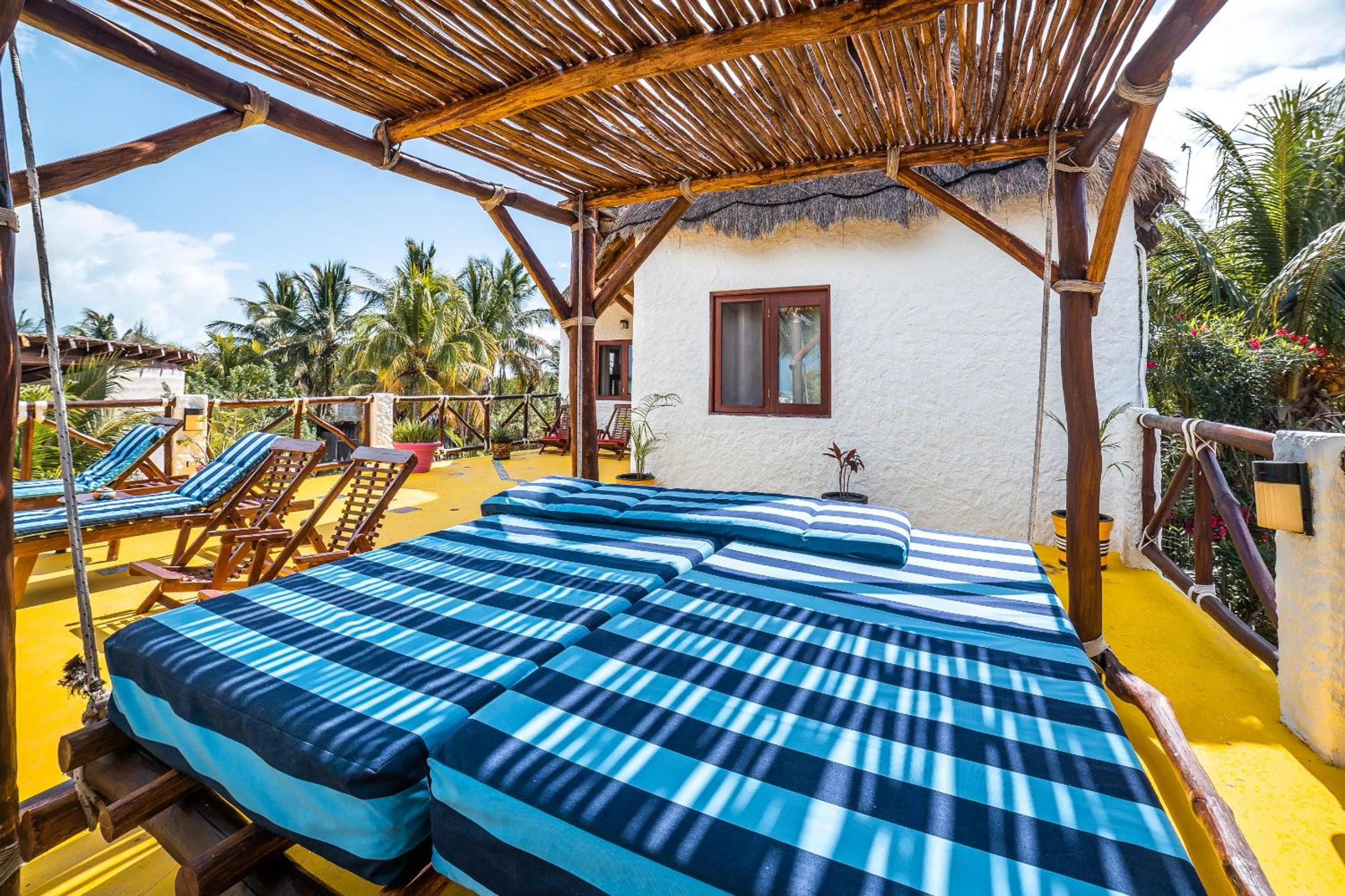Balcony/Terrace in Casa Luz Beach Front Holbox