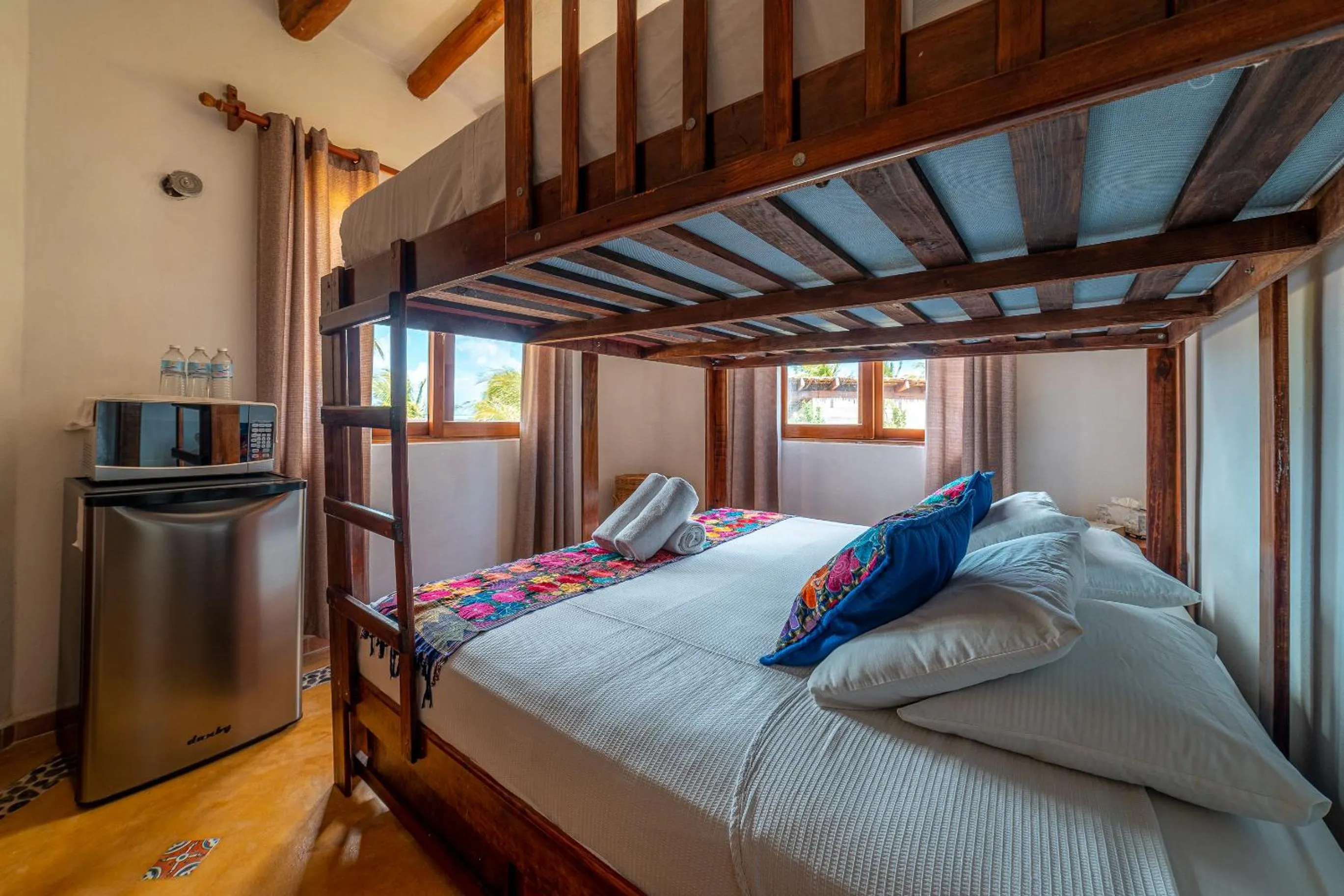 Photo of the whole room, Bed in Casa Luz Beach Front Holbox