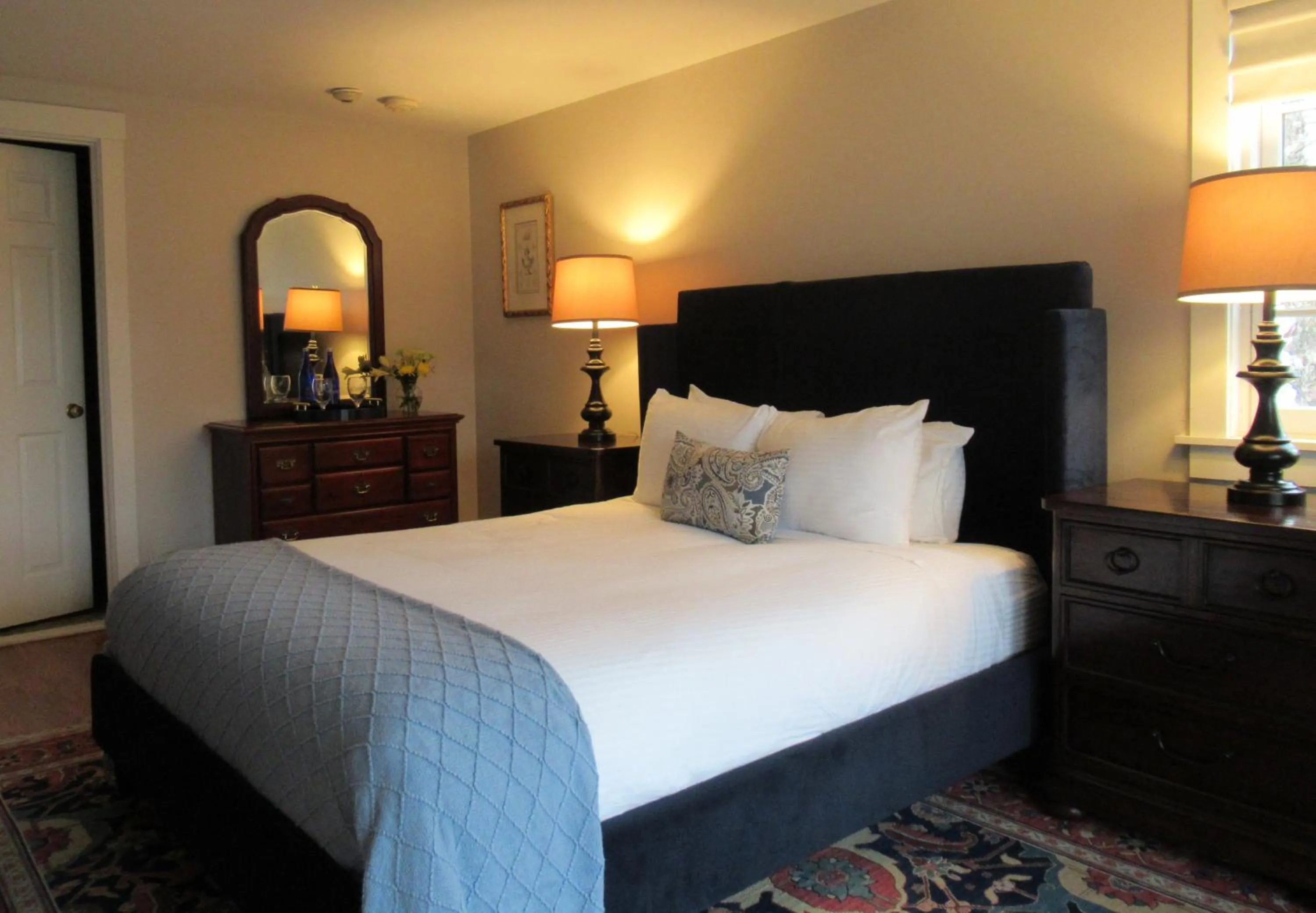 Bed in The White House Inn