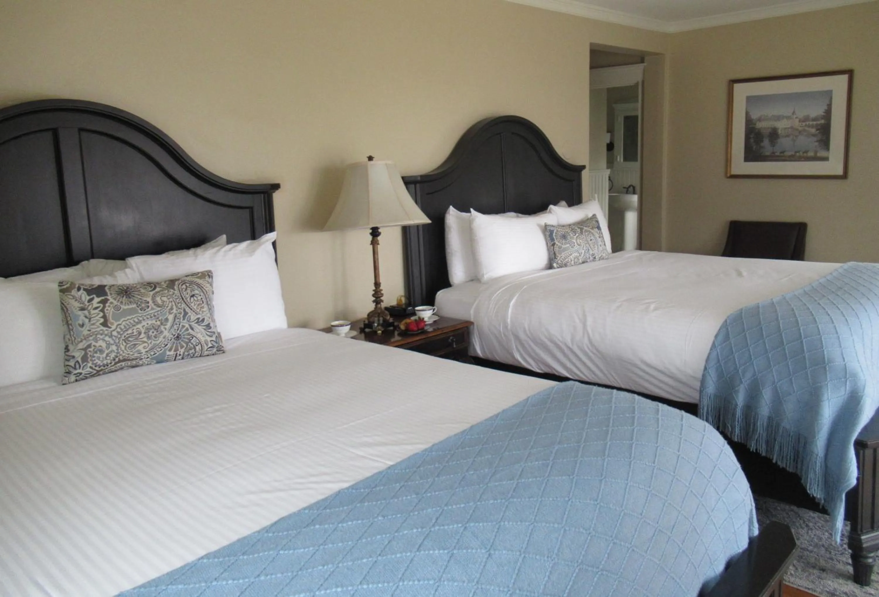 Bed in The White House Inn