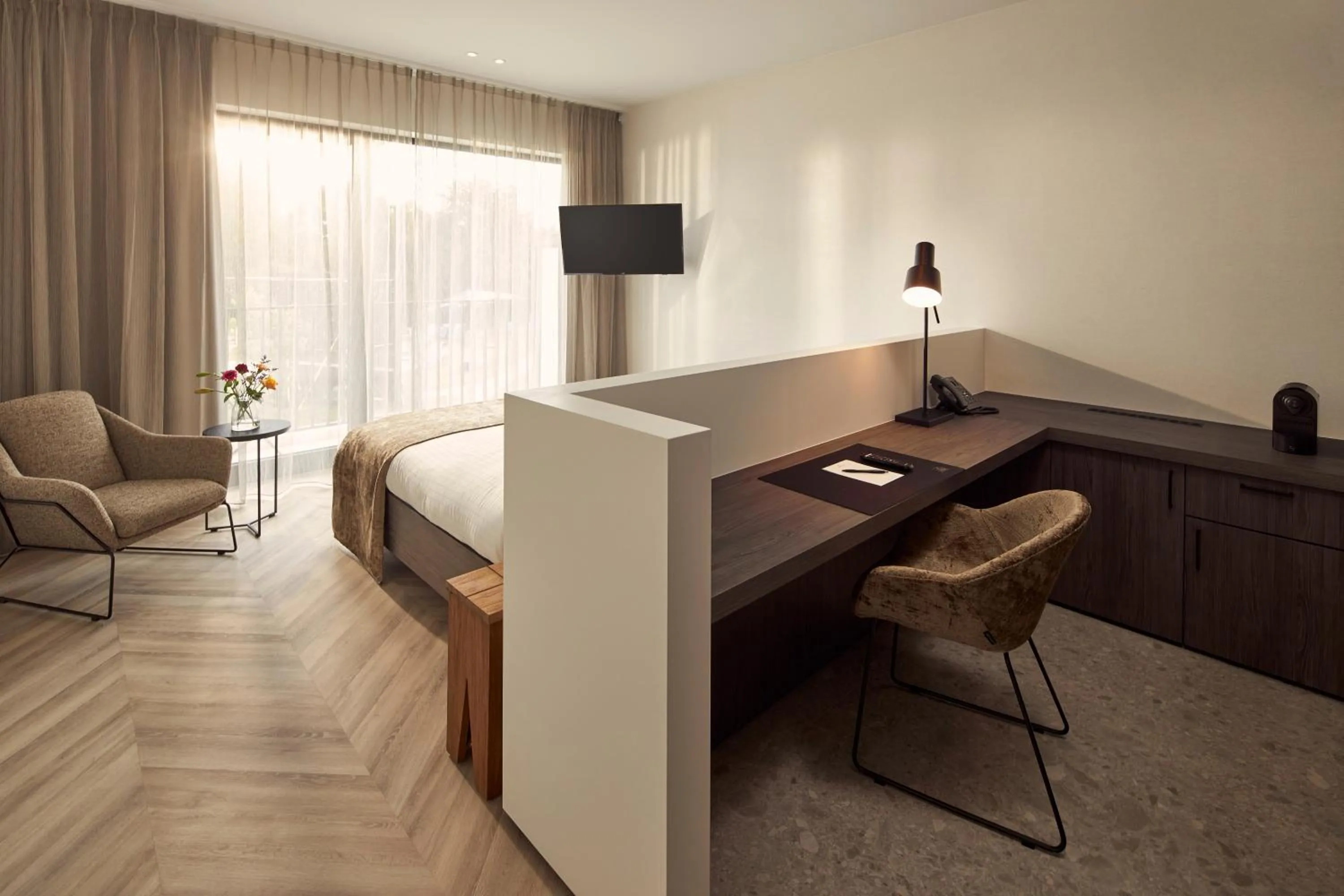 Seating area in Van der Valk Hotel Beveren