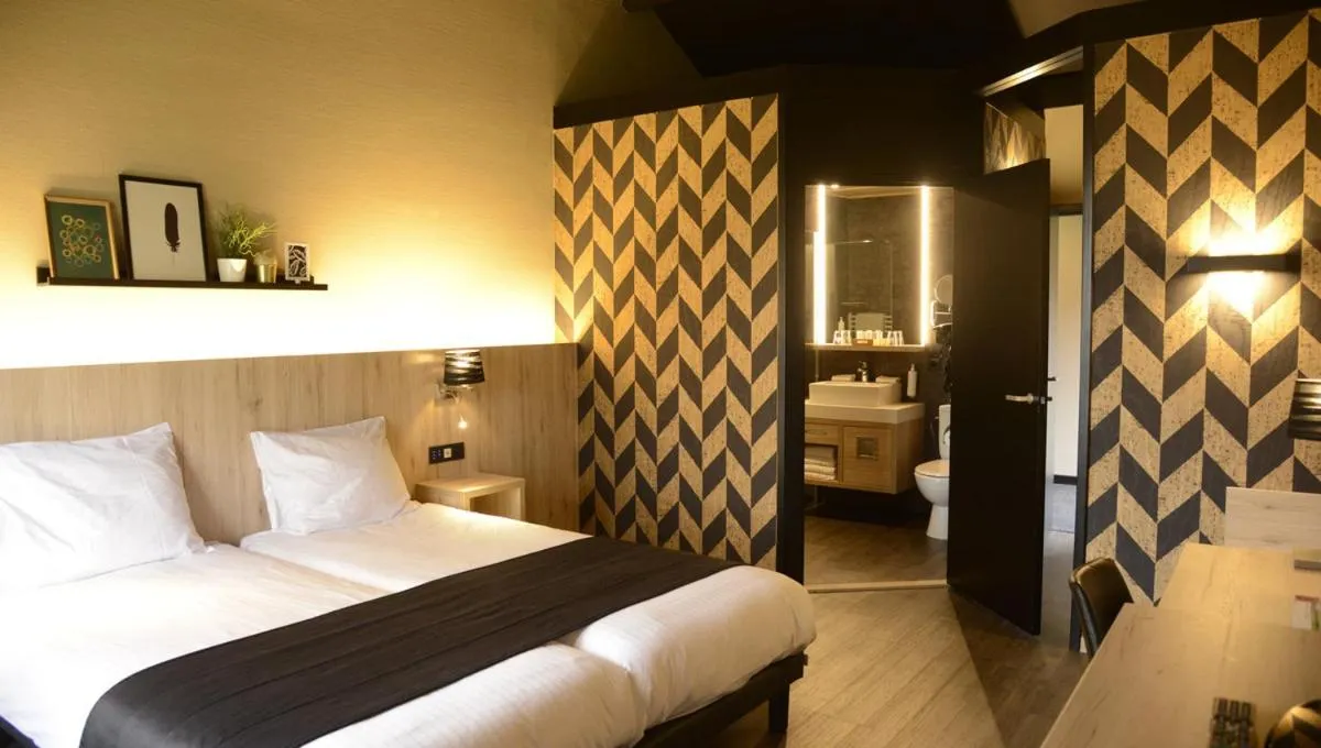 Bed in Van der Valk Hotel Beveren