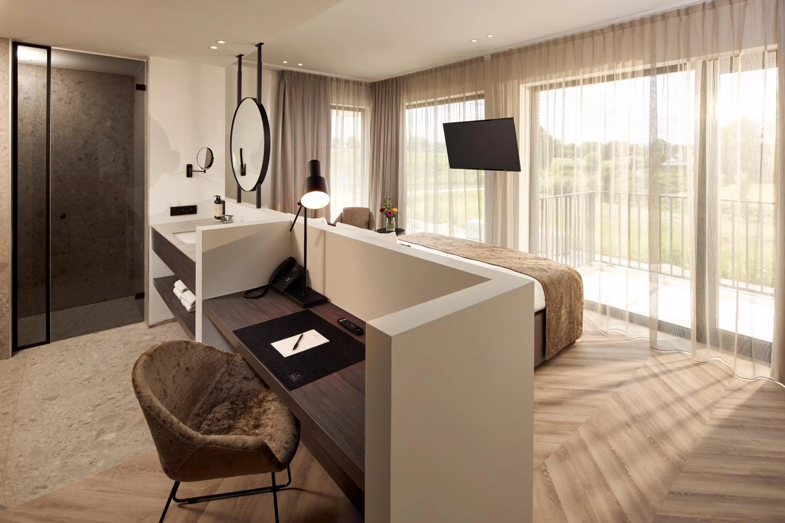 Seating area in Van der Valk Hotel Beveren