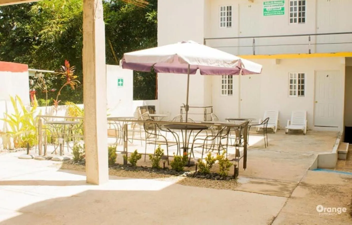 Garden in Rosvel Hotel