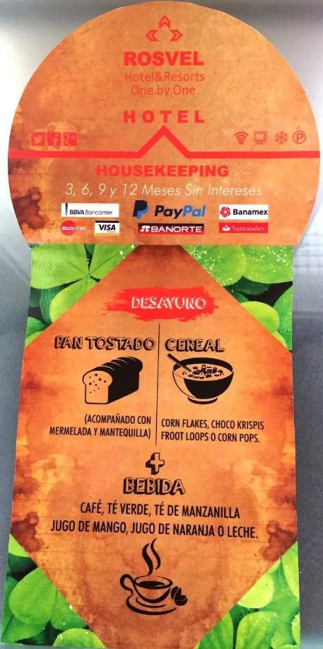 Breakfast in Rosvel Hotel