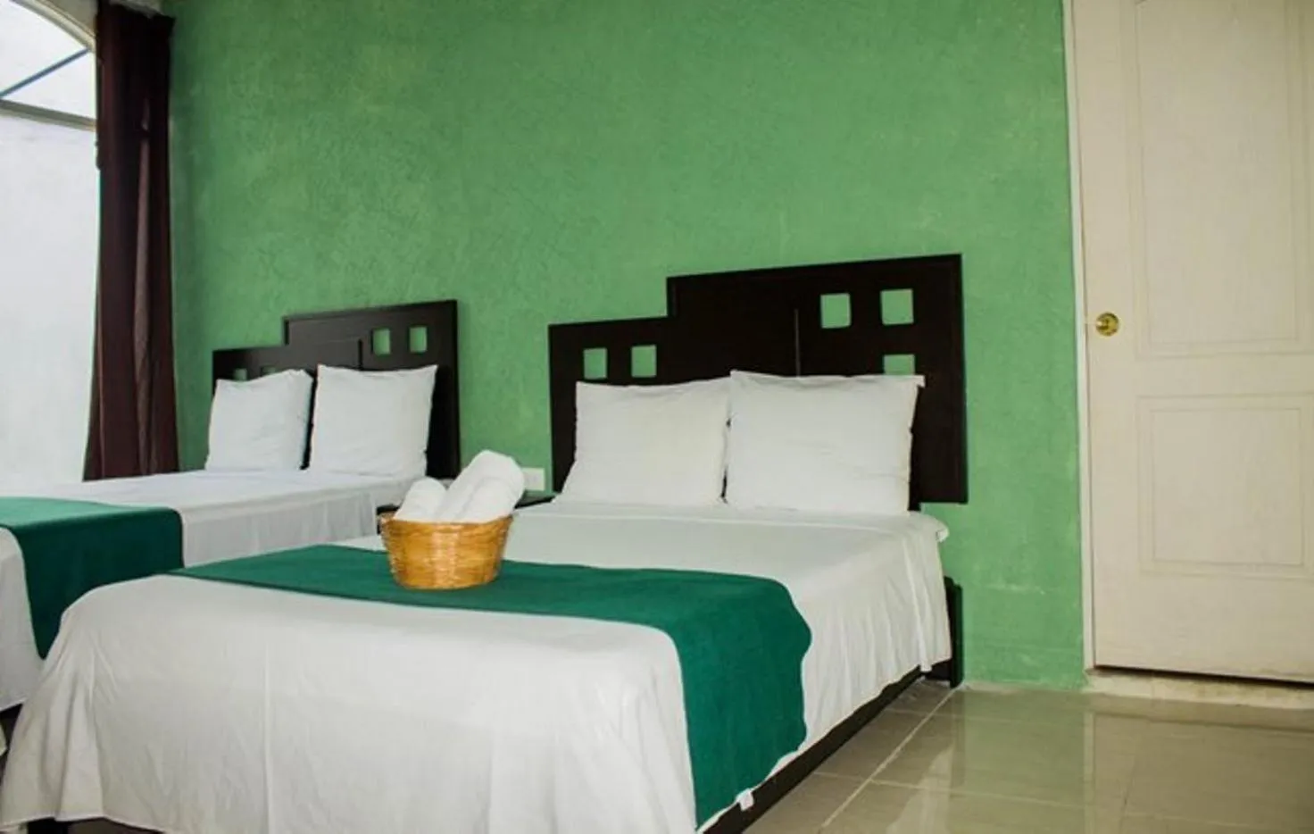 Decorative detail, Bed in Rosvel Hotel