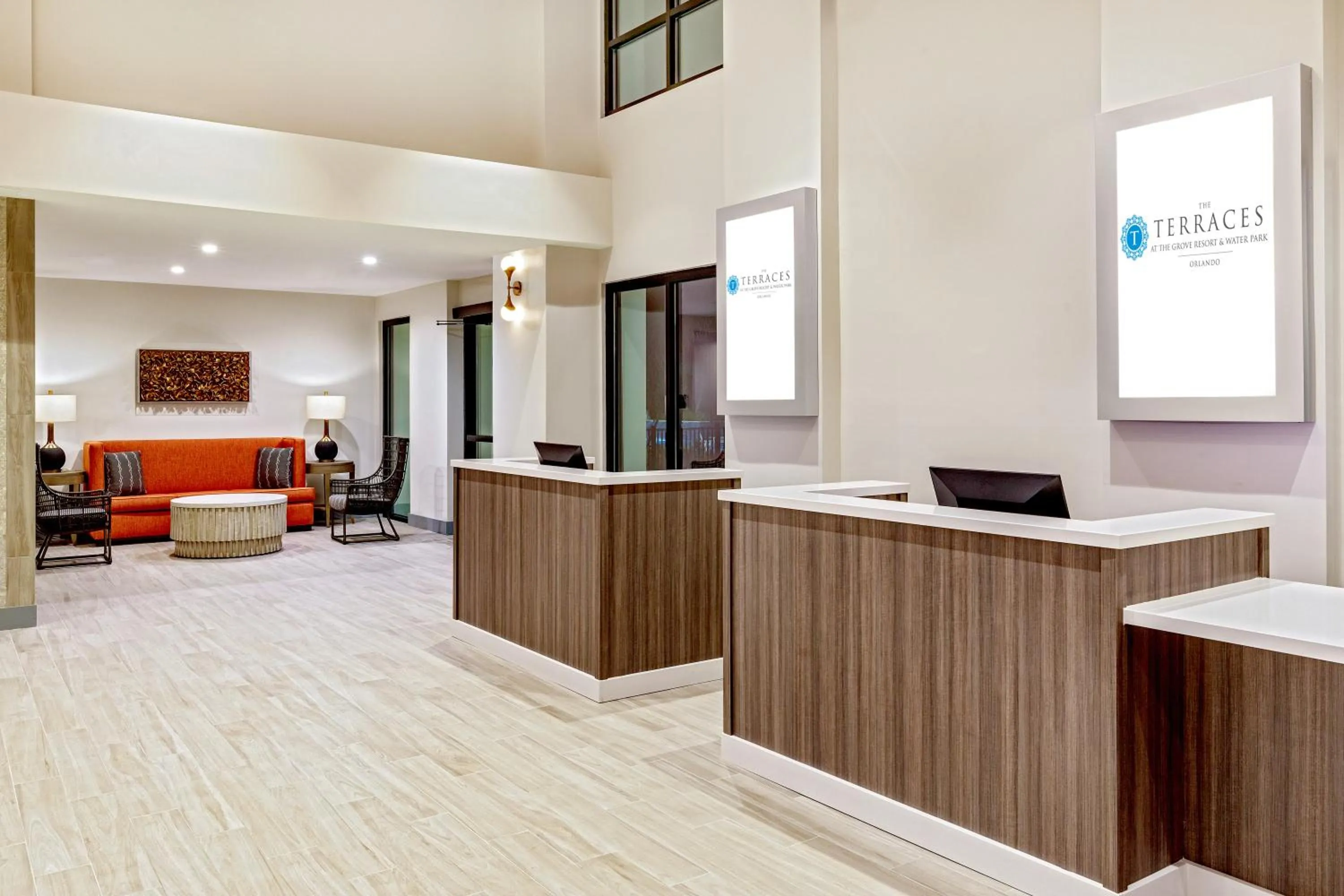 Lobby or reception in The Grove Resort & Water Park Orlando