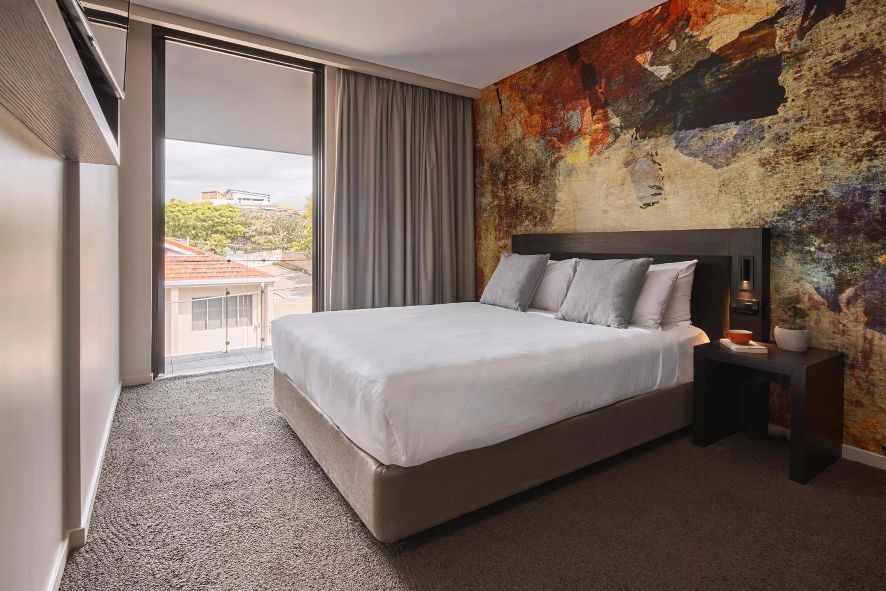 Bedroom, Bed in Kennigo Hotel Brisbane, Independent Collection by EVT
