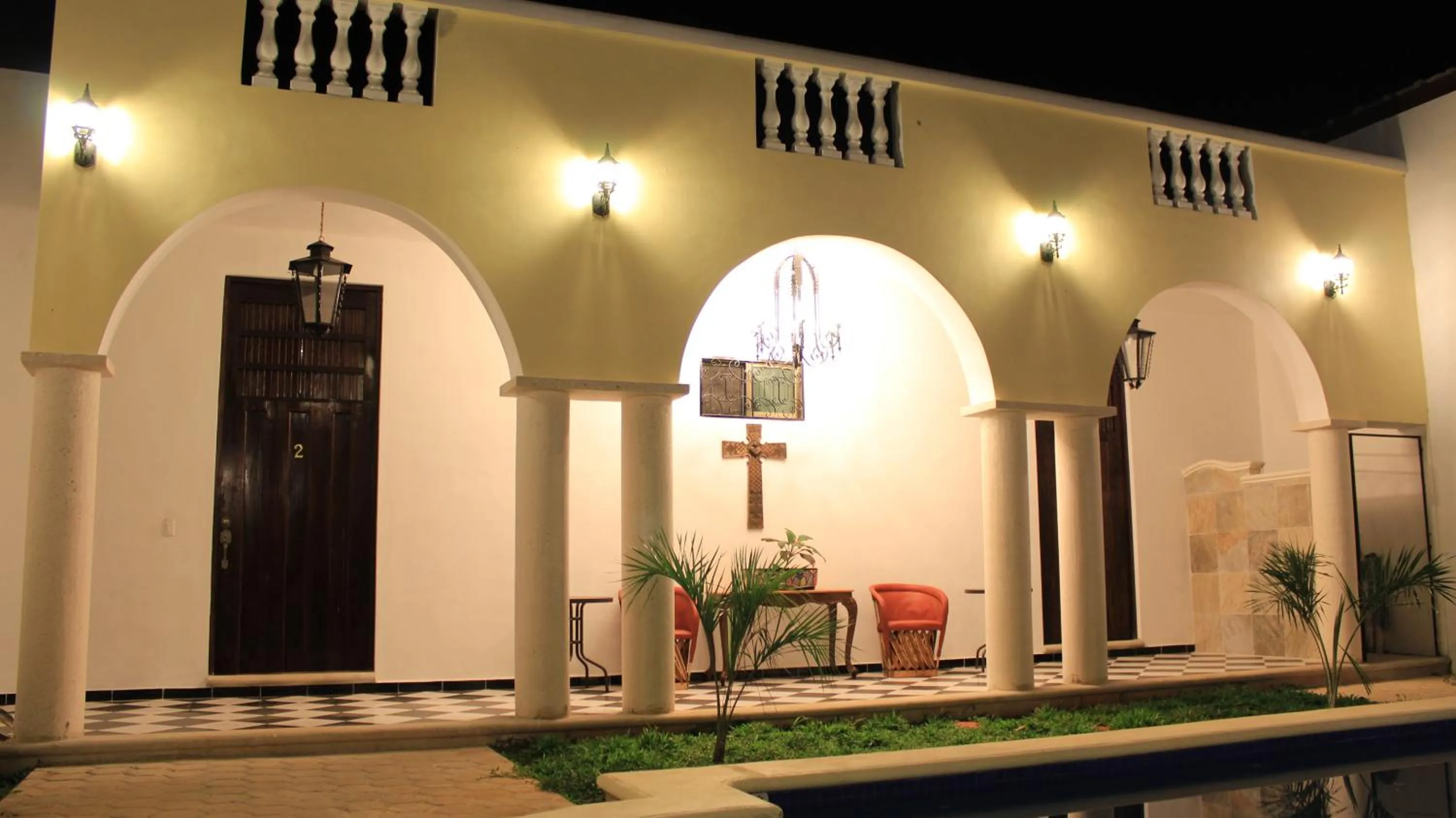 Garden in Hotel Hacienda Margot