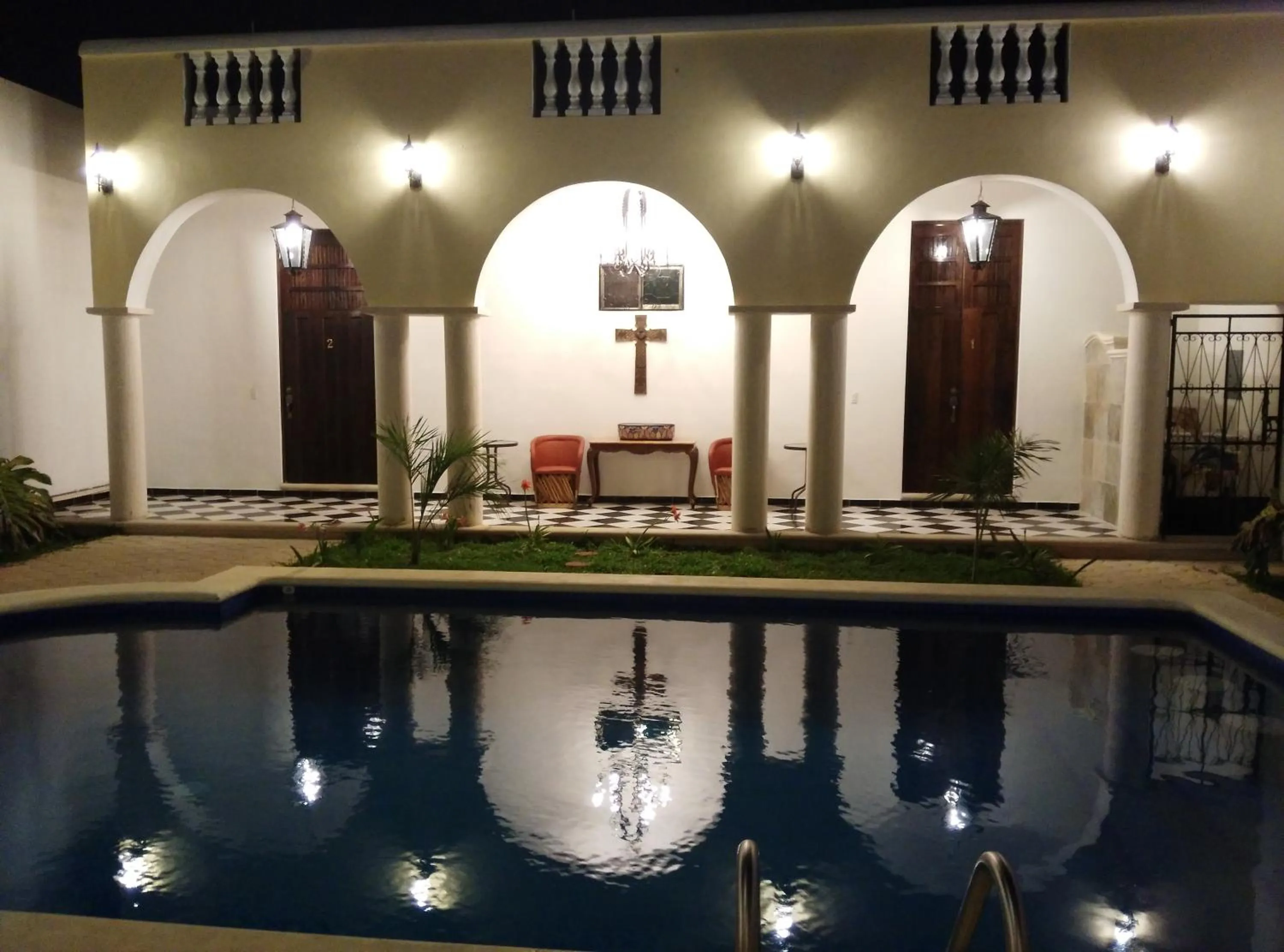 Swimming pool in Hotel Hacienda Margot