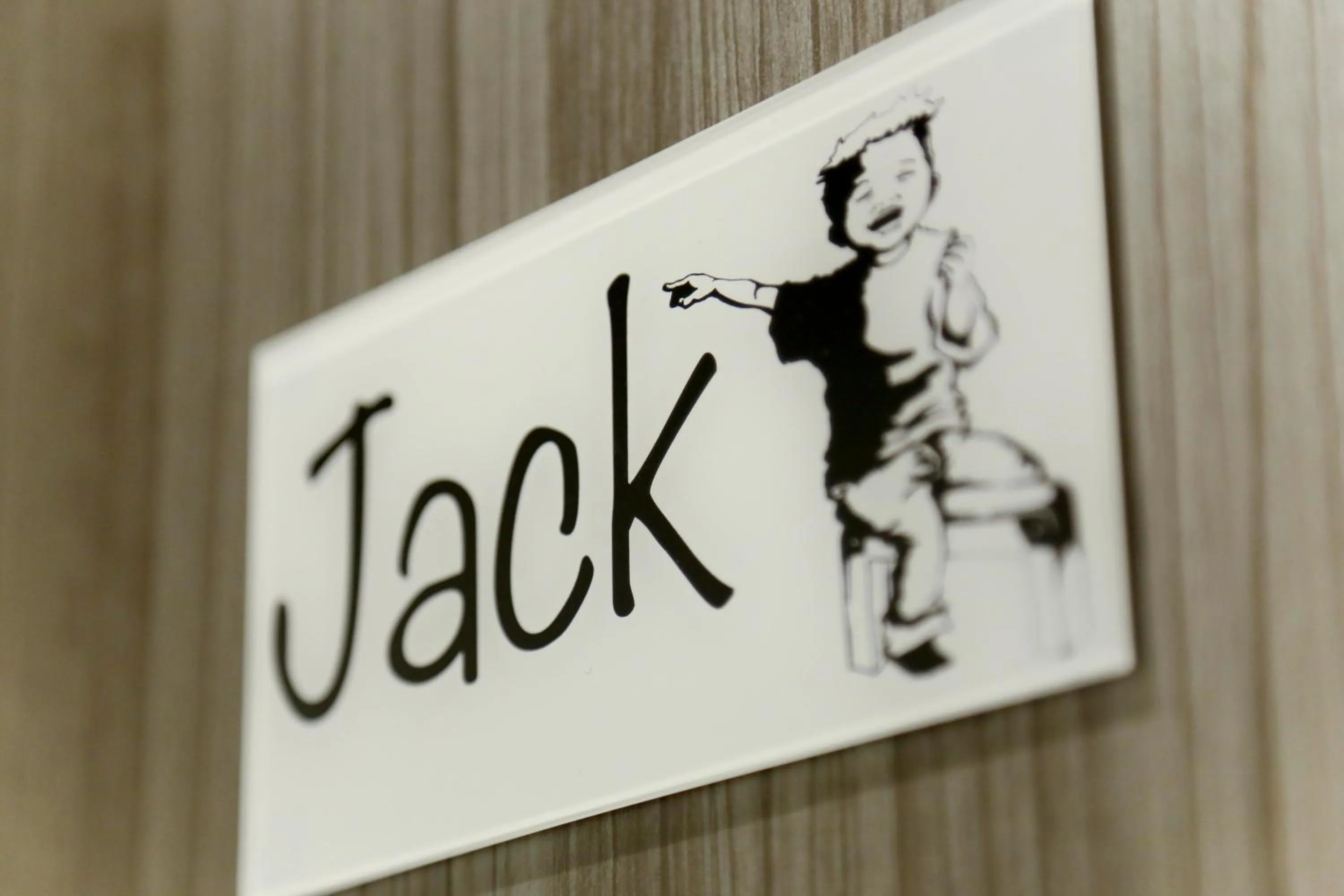 Decorative detail in Roots Hostel