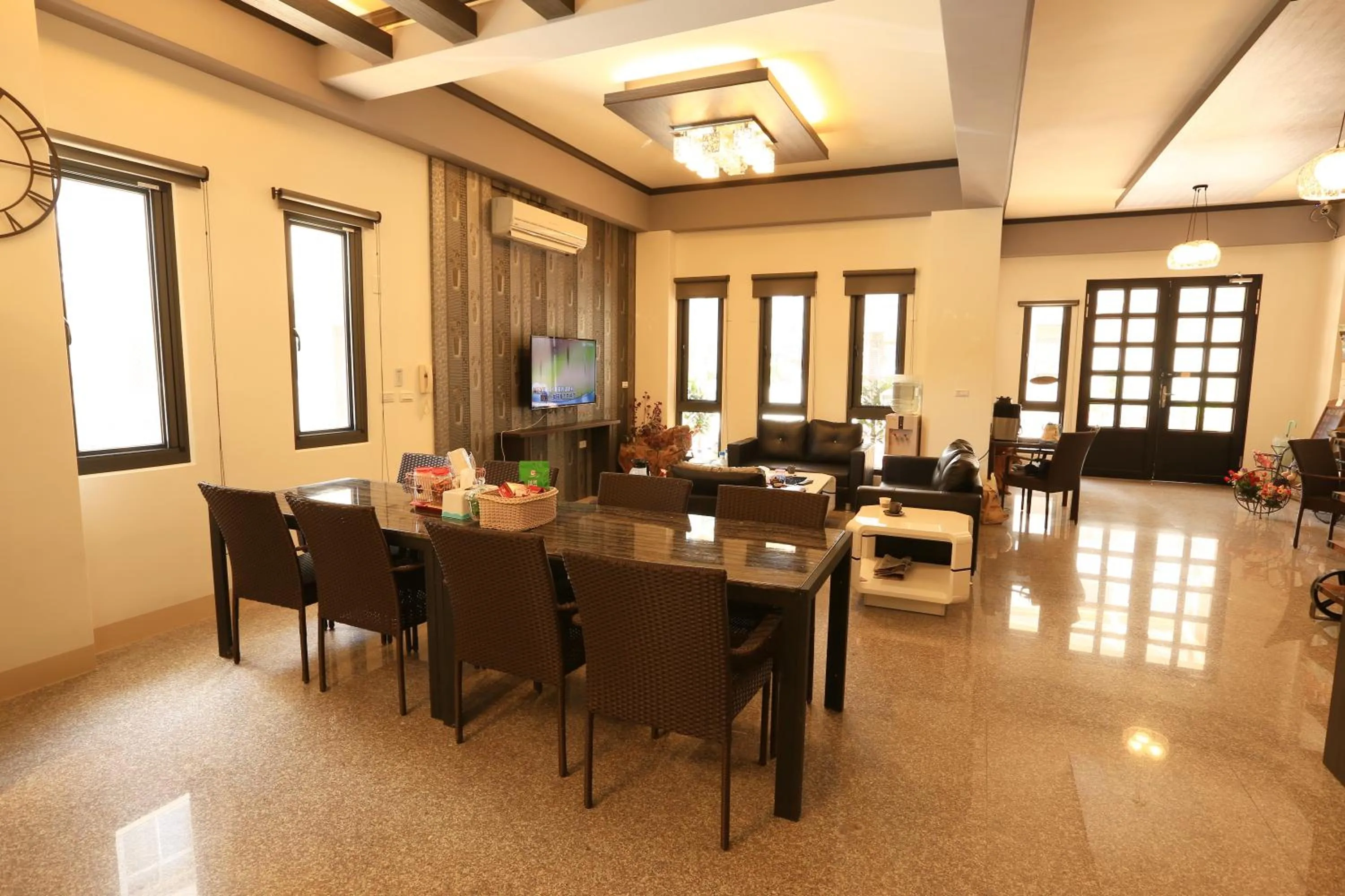 Living room in INg Hostel