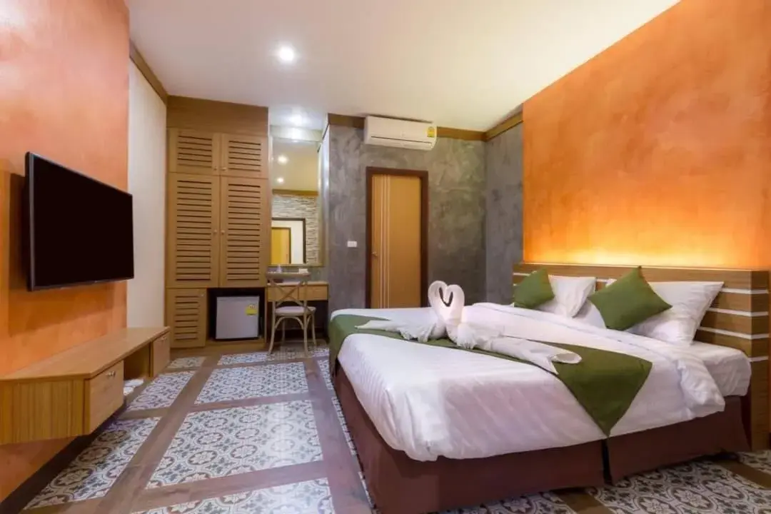 Deluxe Double or Twin Room in Tee Pak Dee Resident Phuket Deluxe Double or Twin Room in Tee Pak Dee Resident Phuket