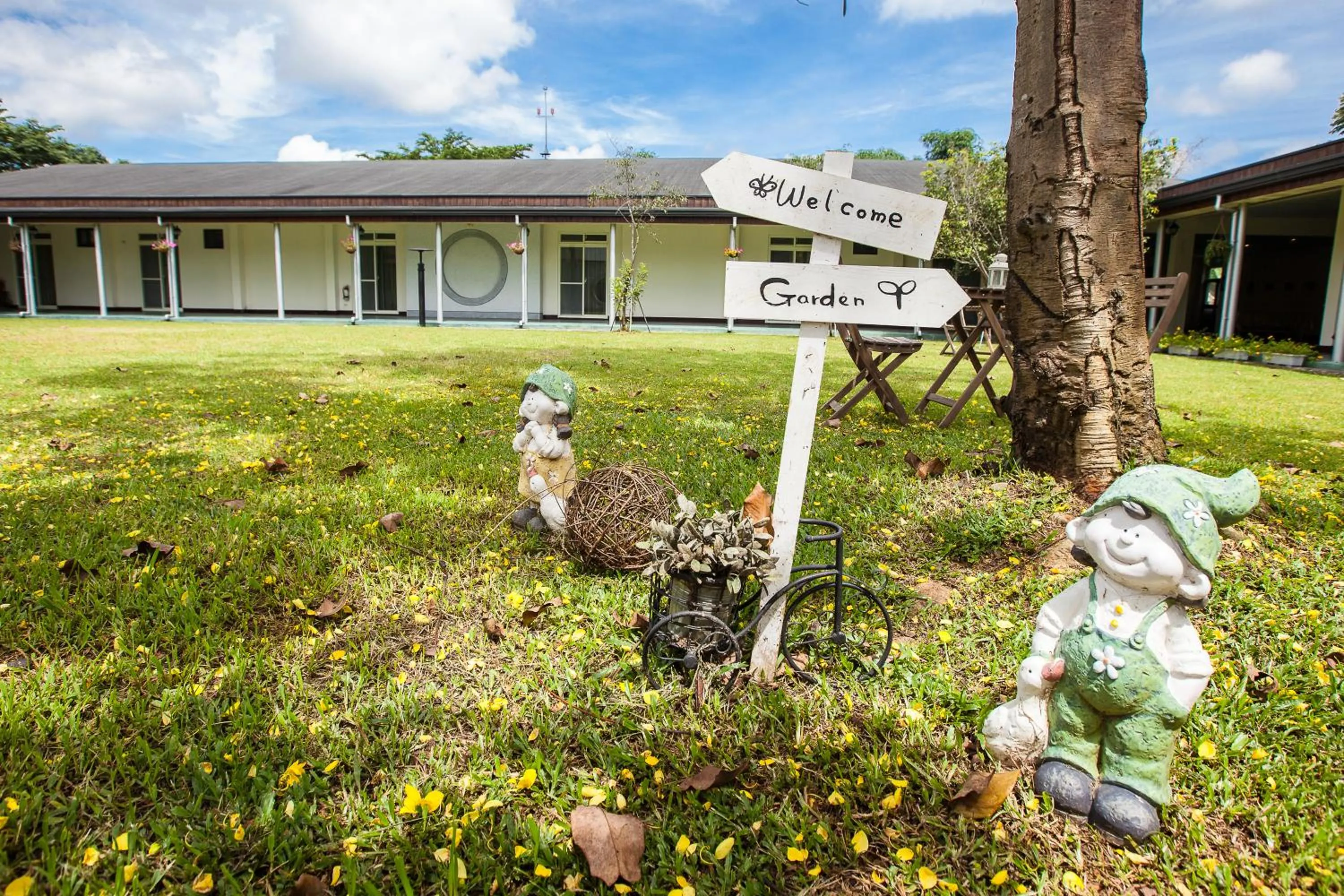 Children play ground in NCNU Campus Inn暨大行旅