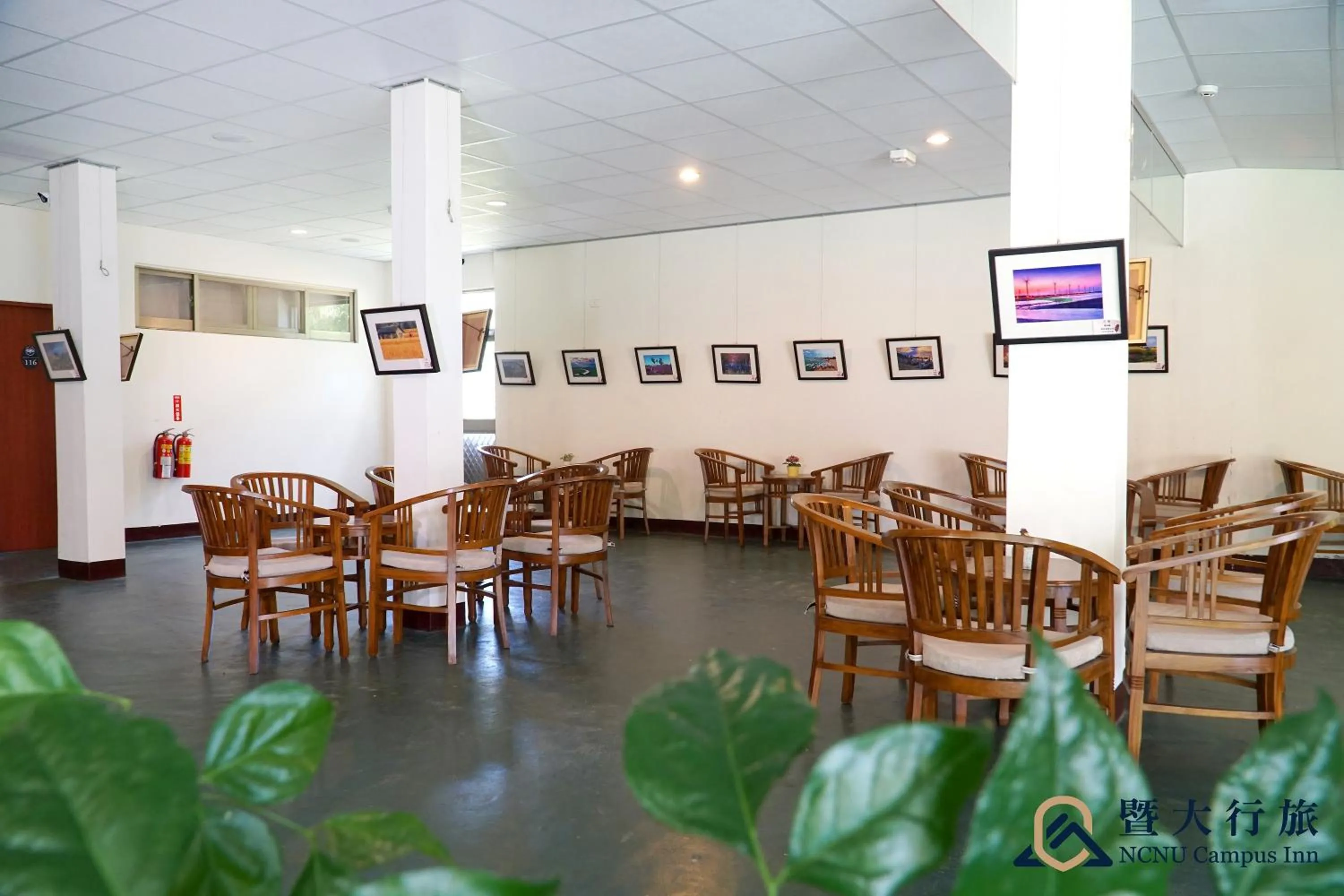 Patio in NCNU Campus Inn暨大行旅