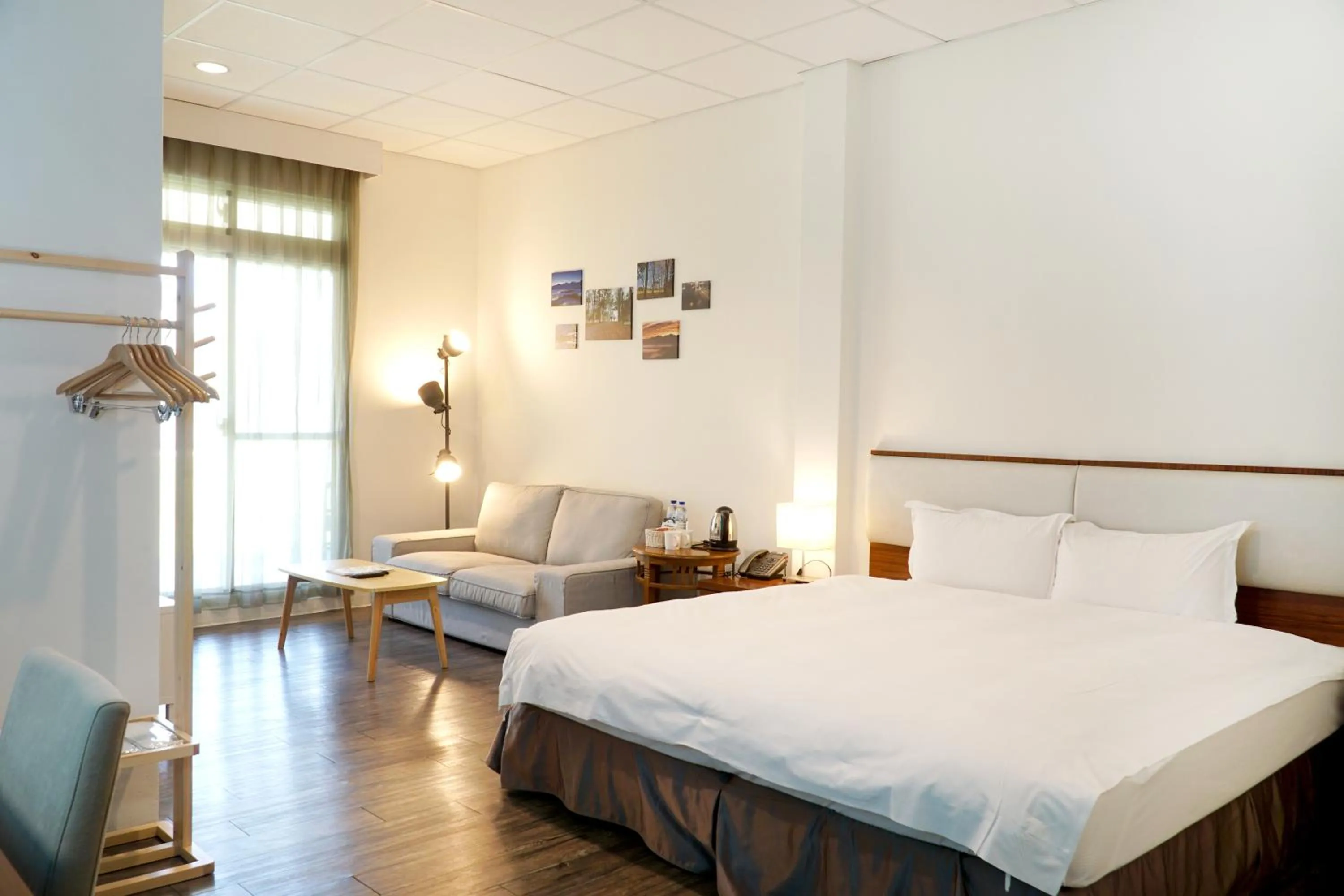 Bed in NCNU Campus Inn暨大行旅