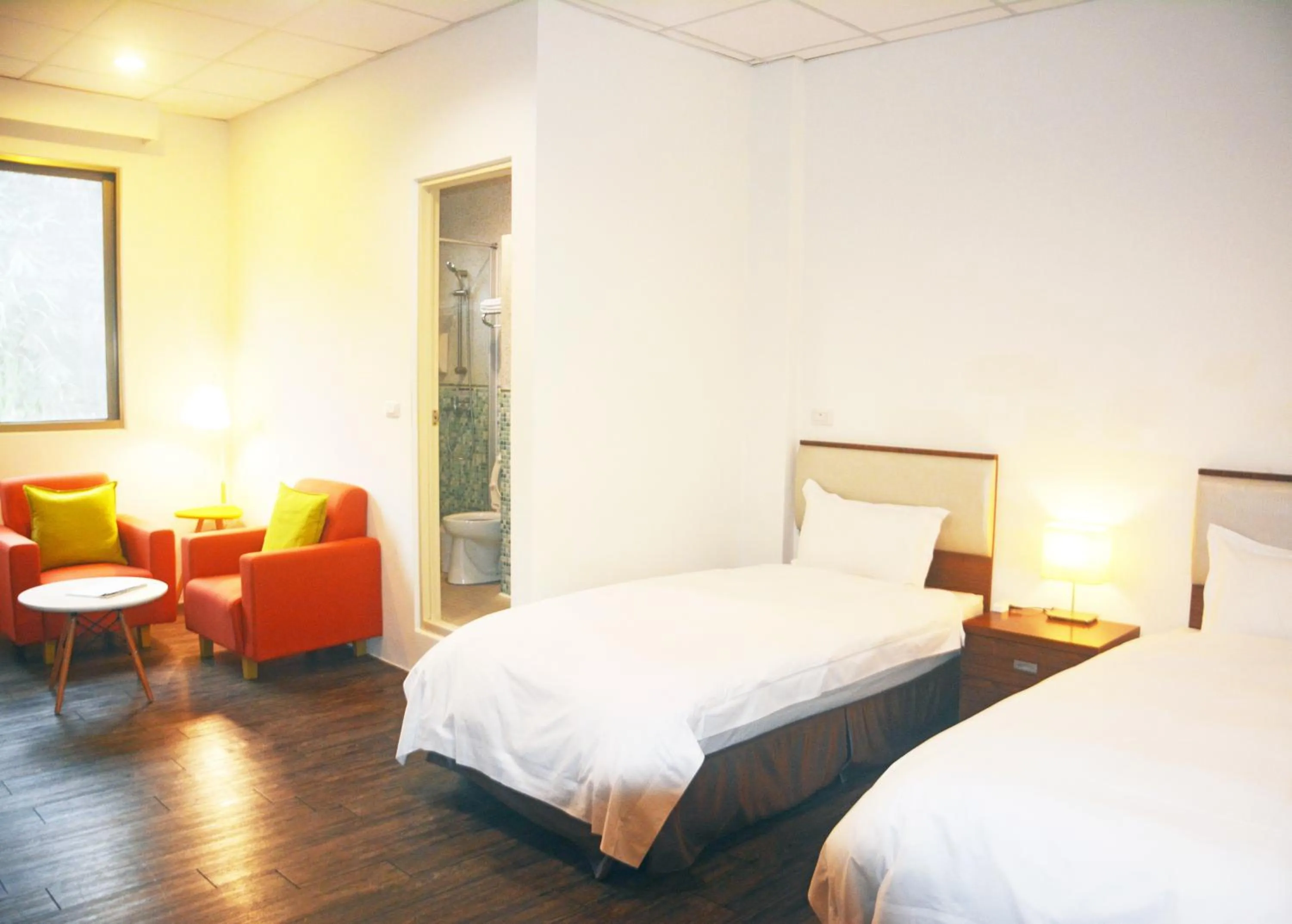 Bed in NCNU Campus Inn暨大行旅